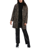 Faux Leather High Waist Boot Cut Pant