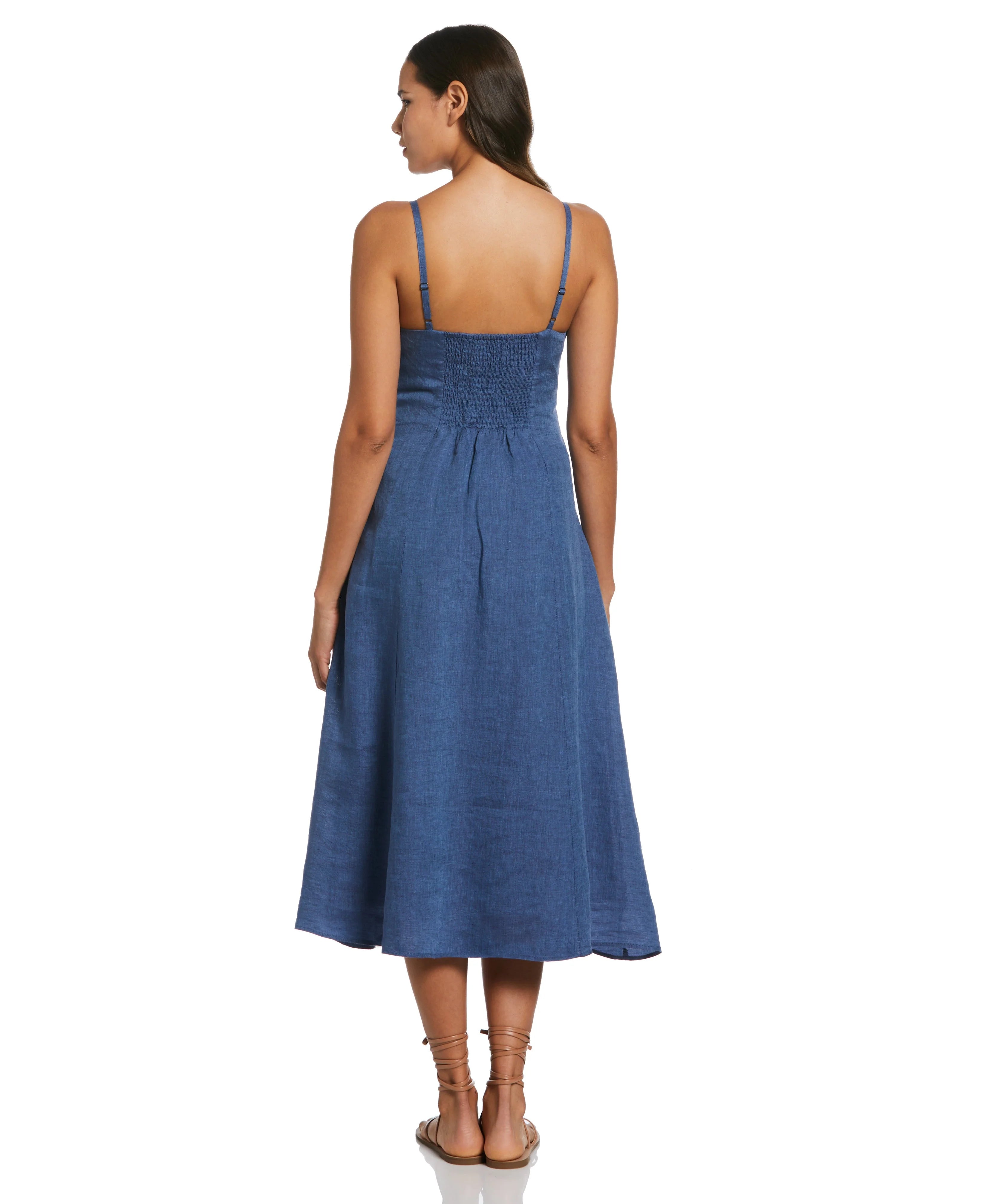 A Line Linen Dress
