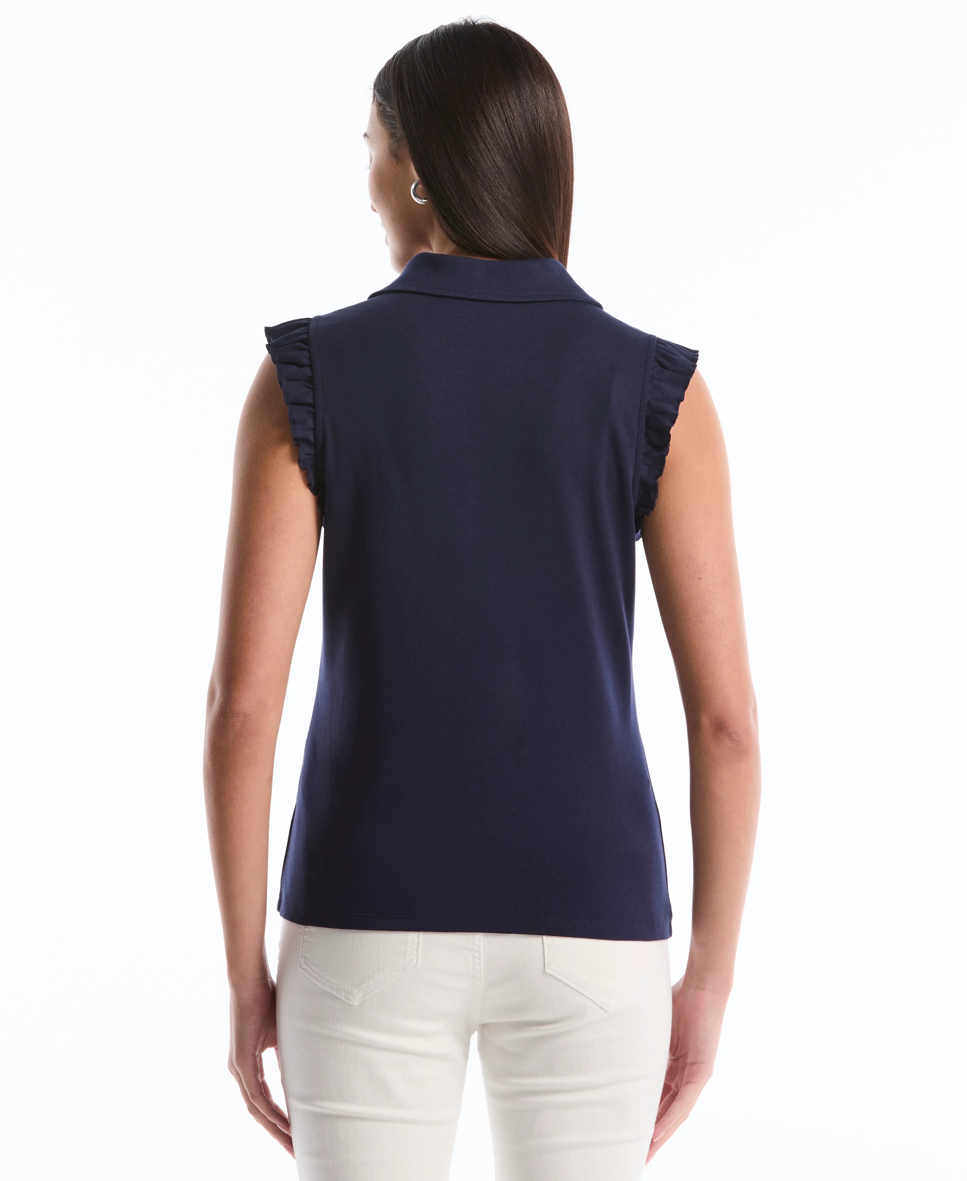 Ruffle Polo