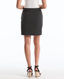 Polka Dot Print Skort