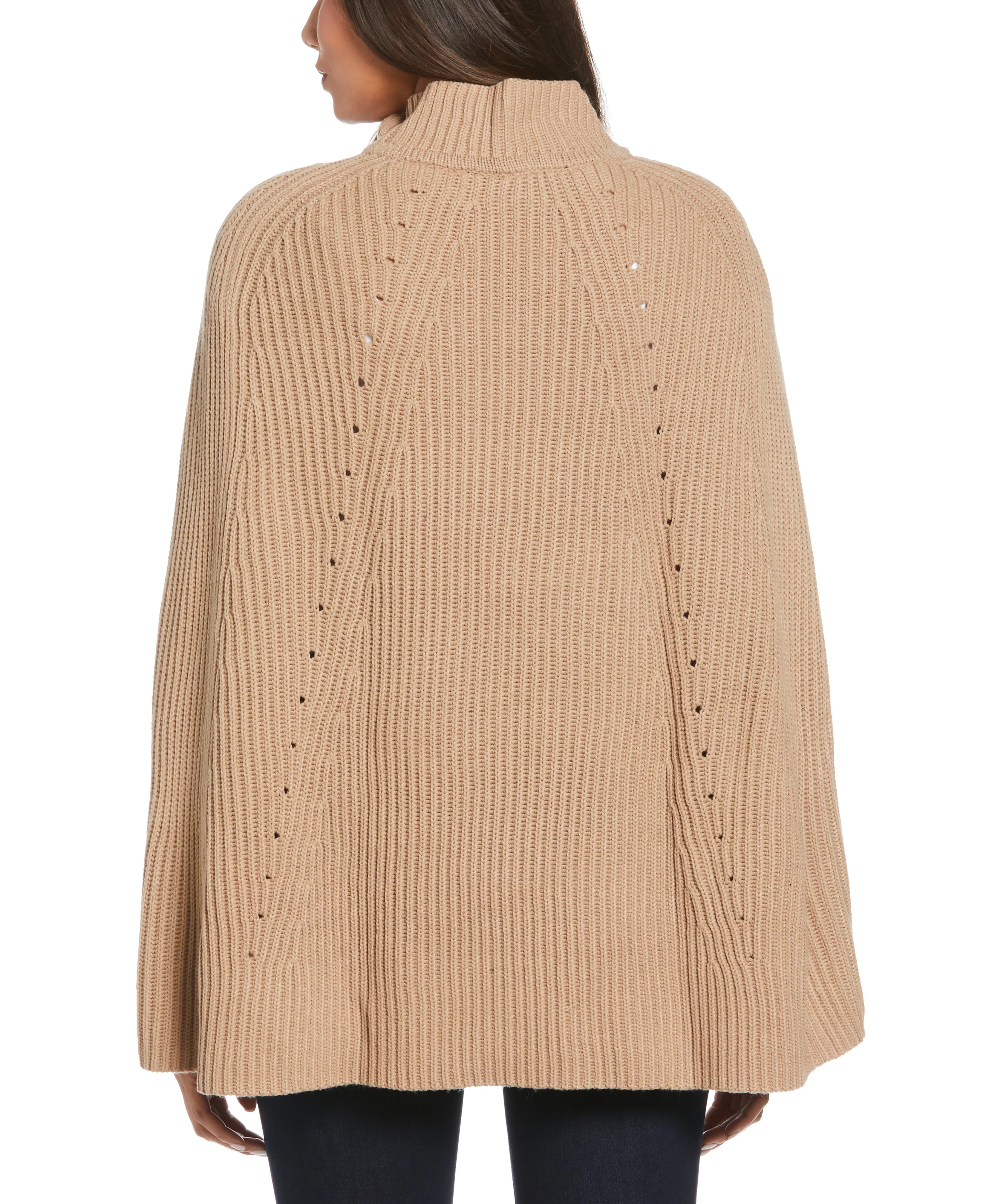 Petite Poncho Sweater