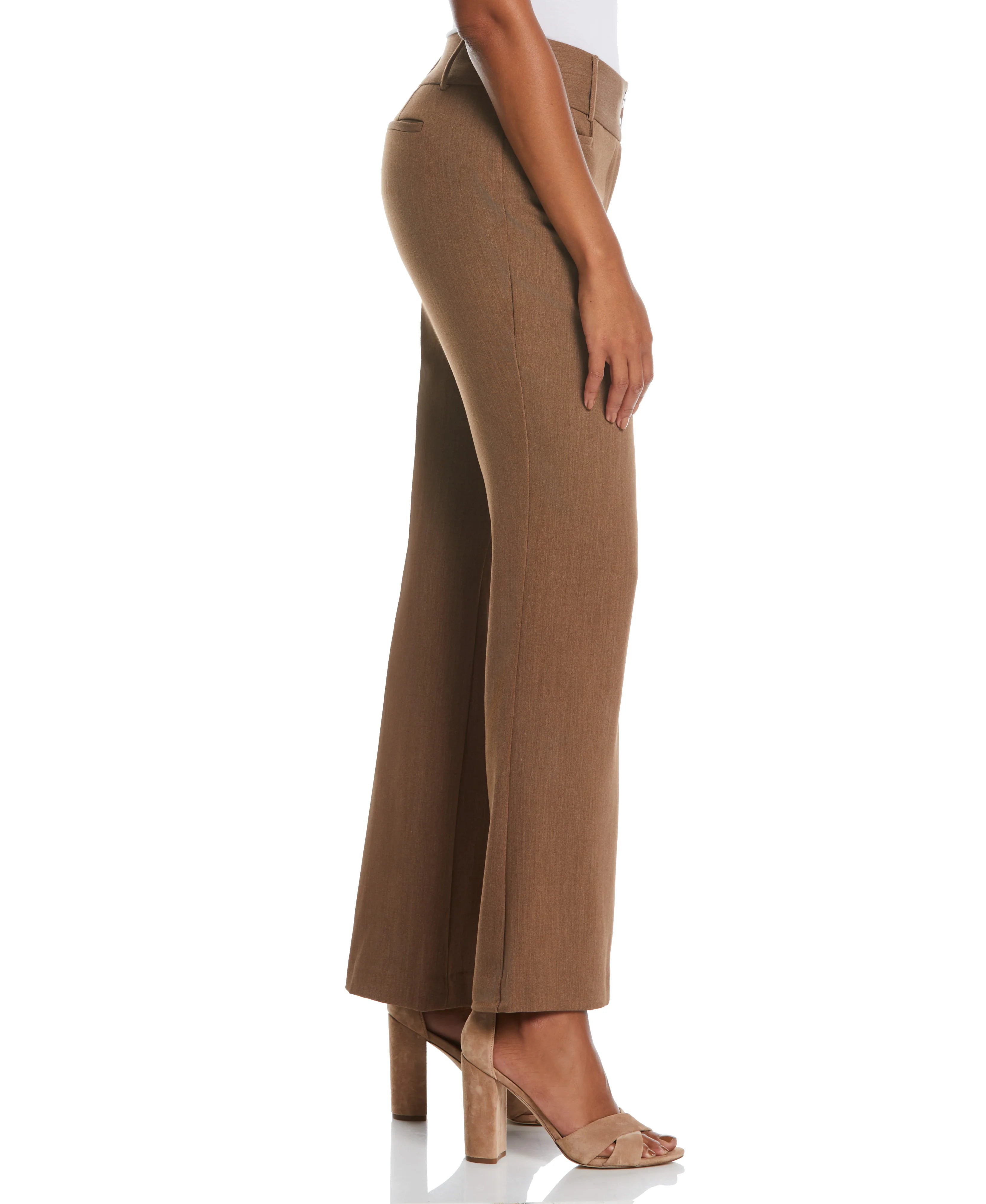 Petite Curvy Fit Boot Cut Pant Curvy Fit 29 inseam