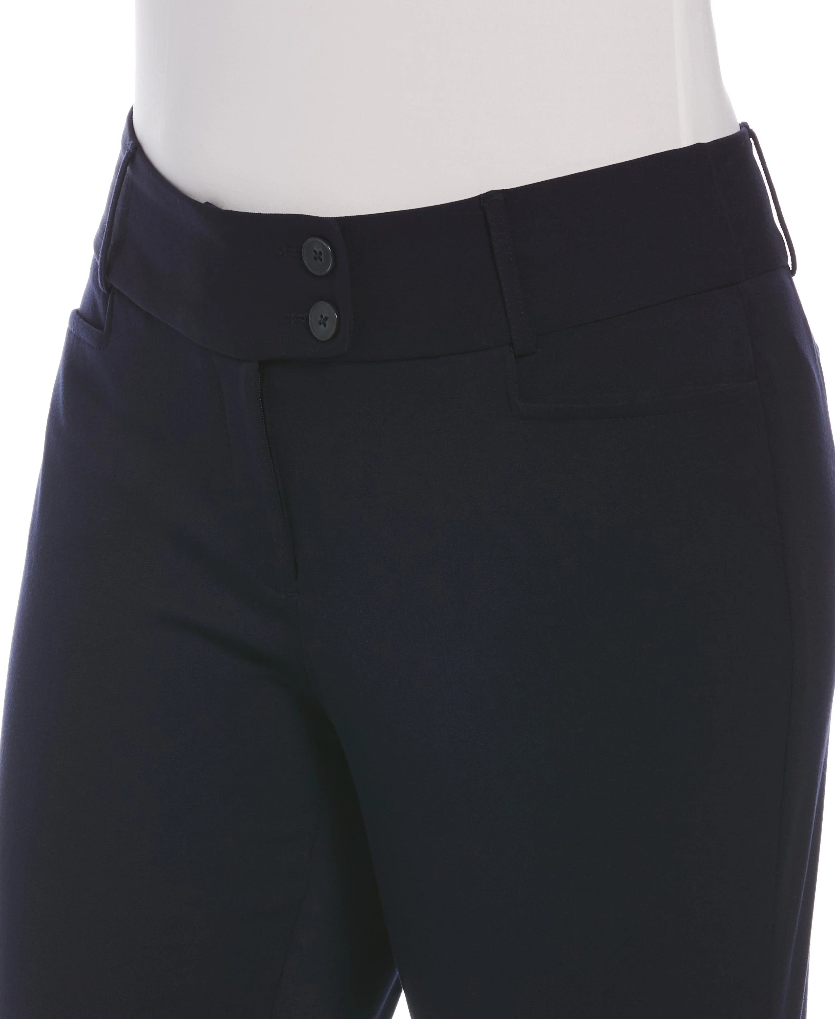 Gabardine Bootcut Pant Short Curvy Fit 29 inseam