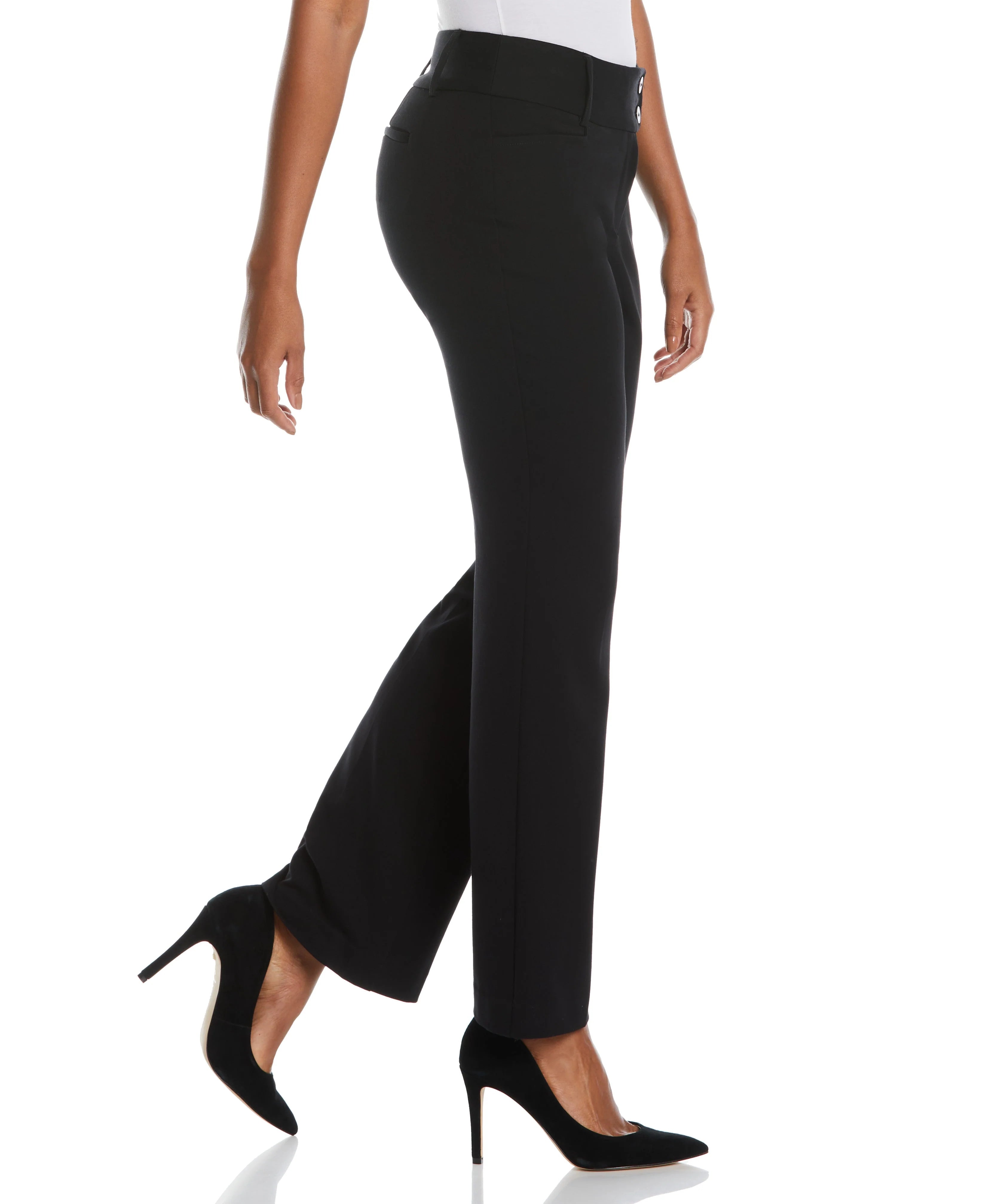 Petite Curvy Fit Boot Cut Pant Curvy Fit 29 inseam