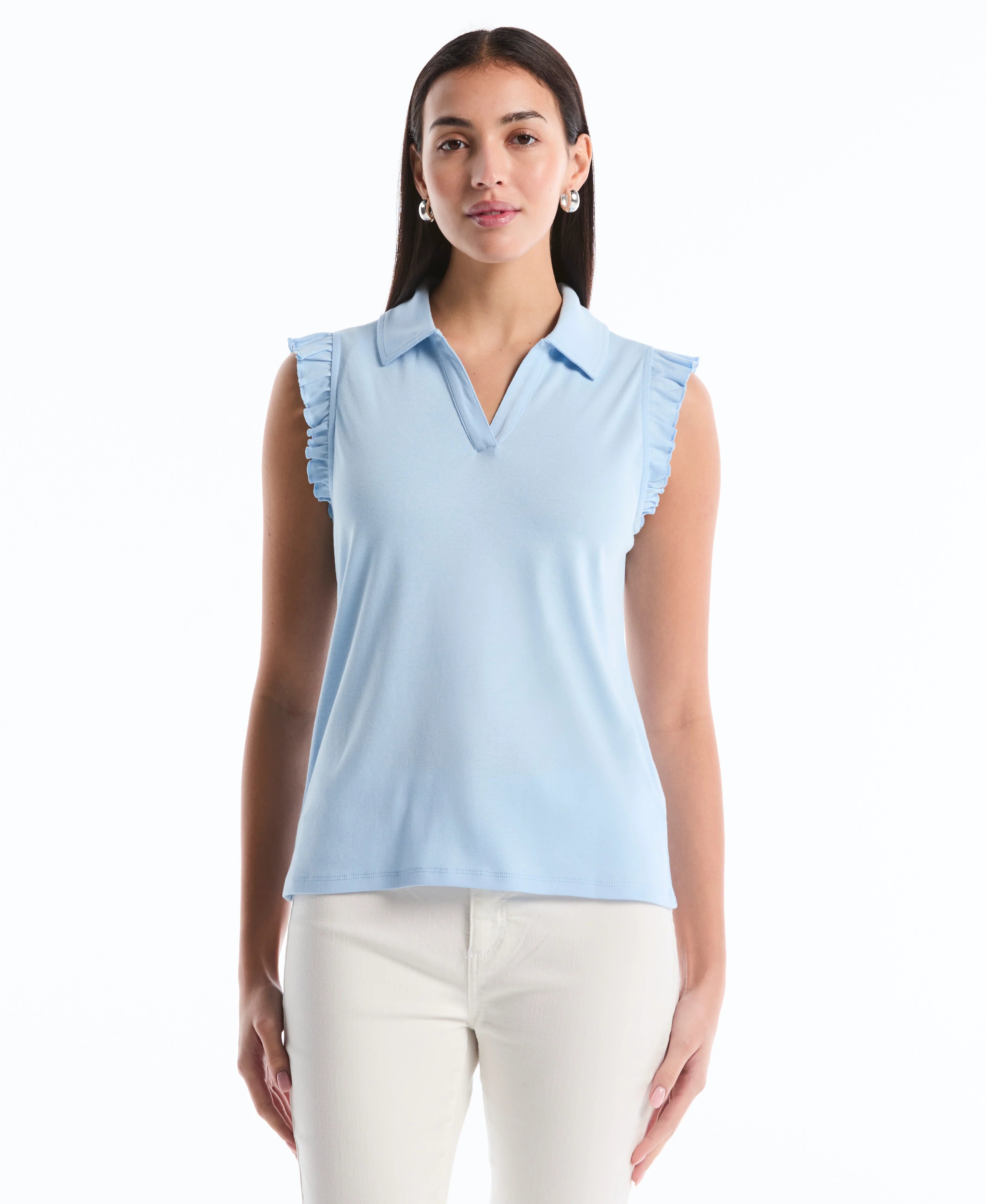 Ruffle Polo