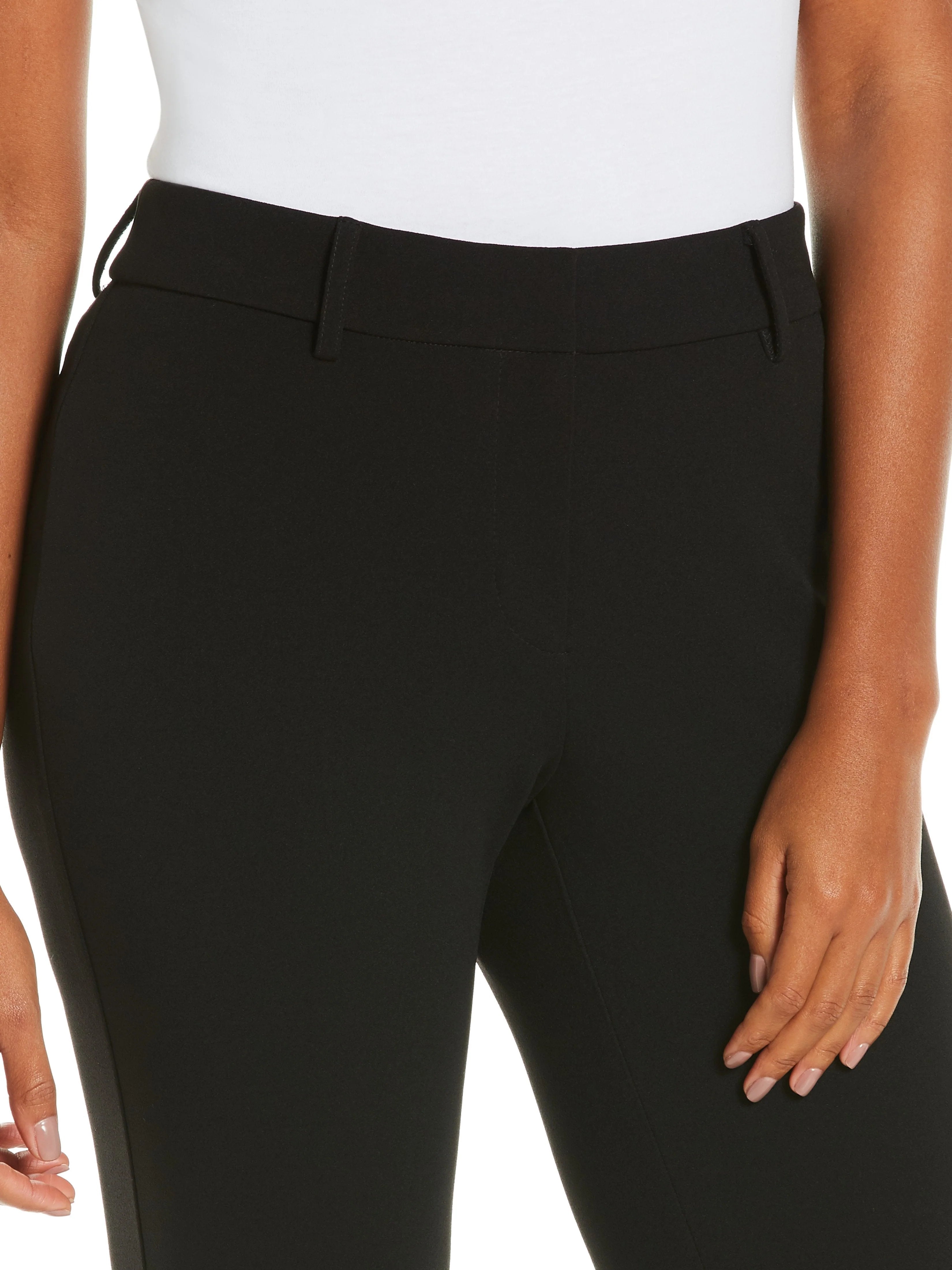 Petite Stretch Crepe Pant Classic Fit