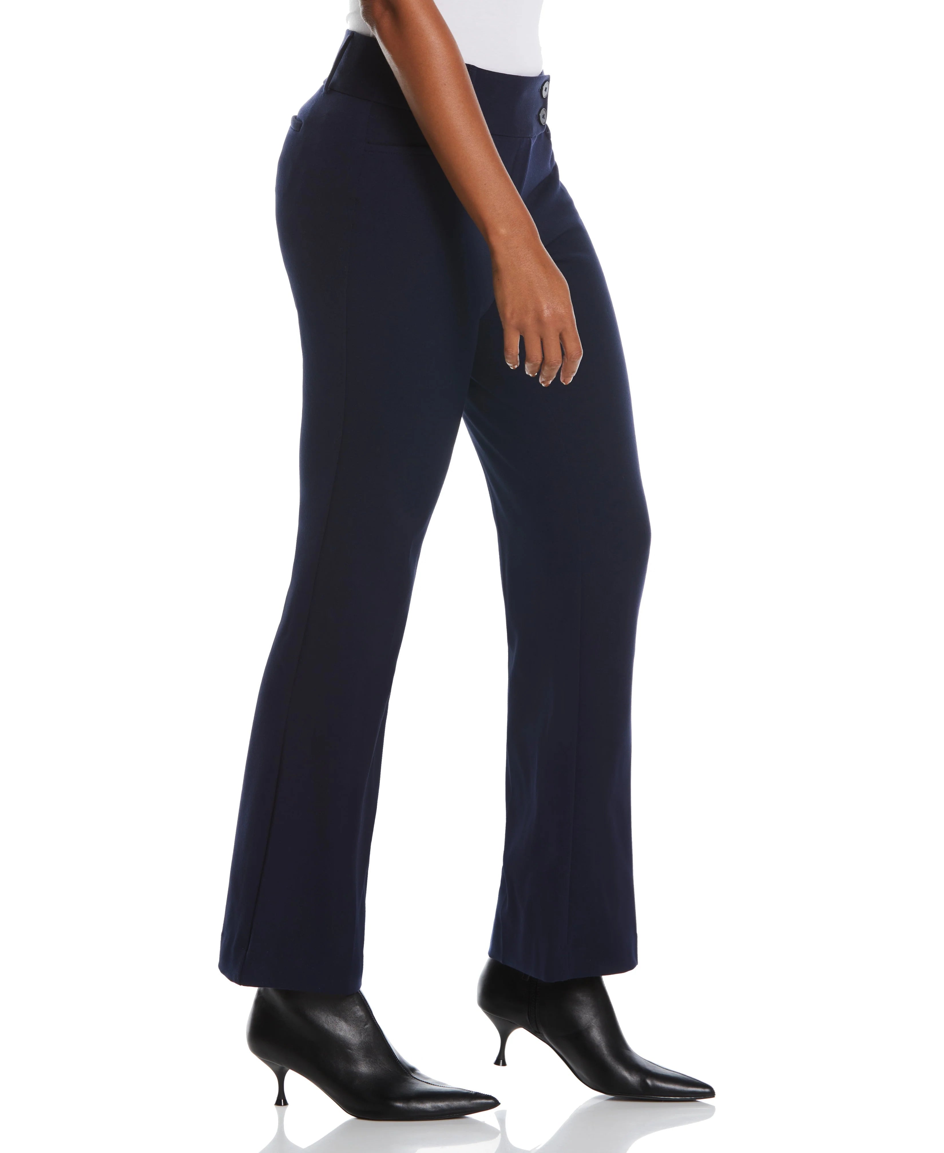 Gabardine Bootcut Pant Curvy Fit