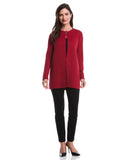 Turnlock Metal Closure Cardigan