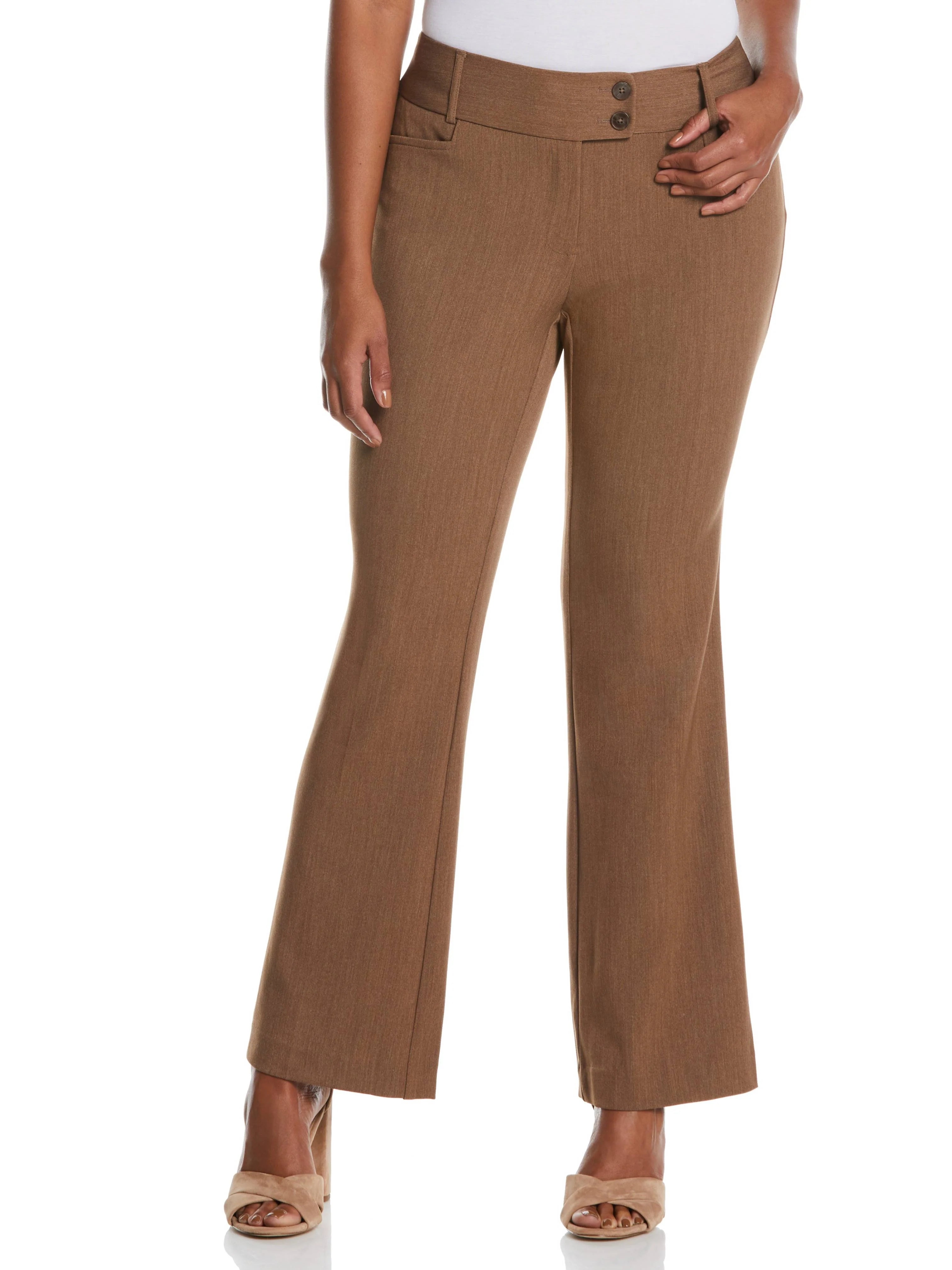 Gabardine Bootcut Pant Curvy Fit