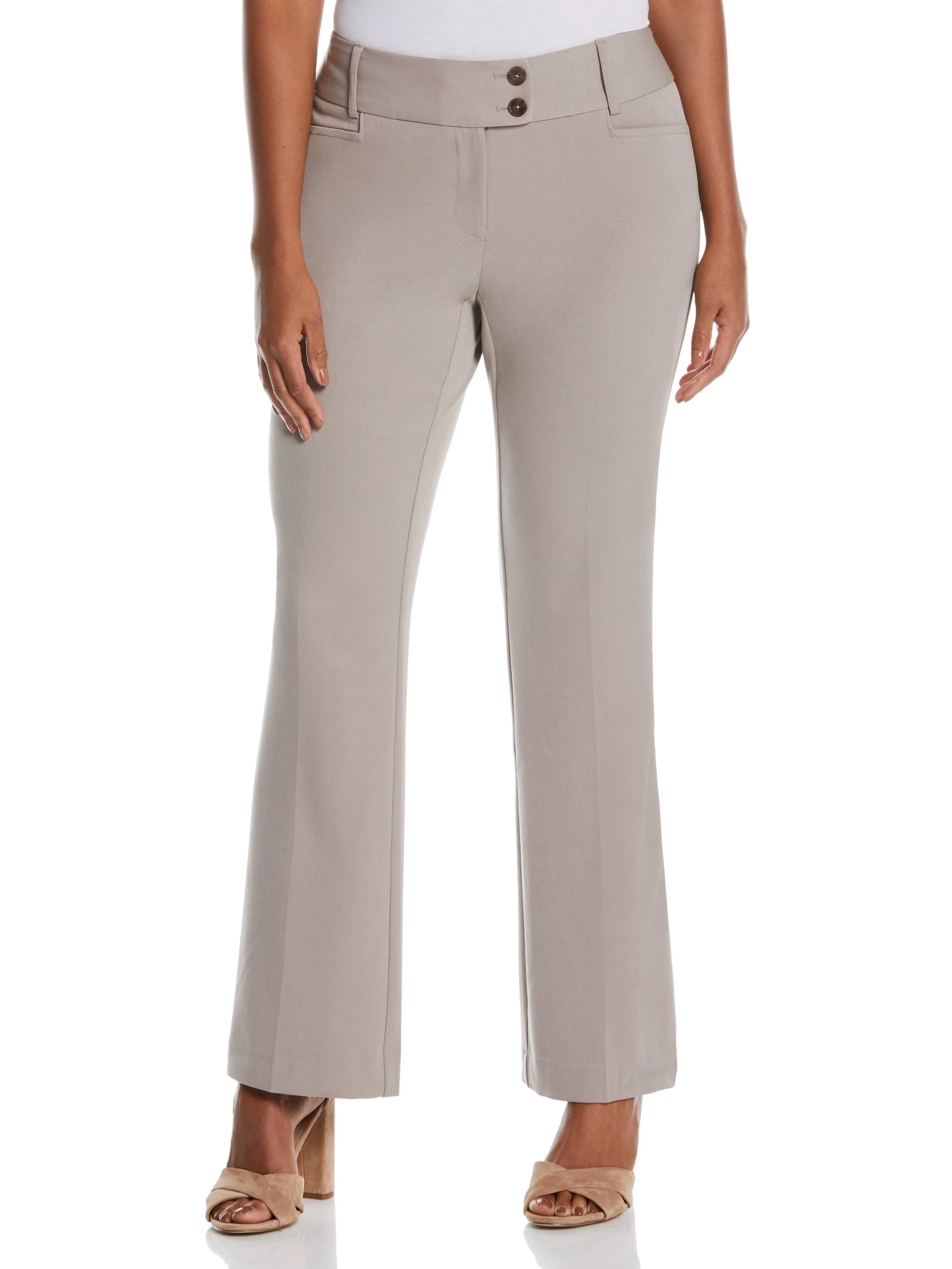 Gabardine Bootcut Pant Curvy Fit