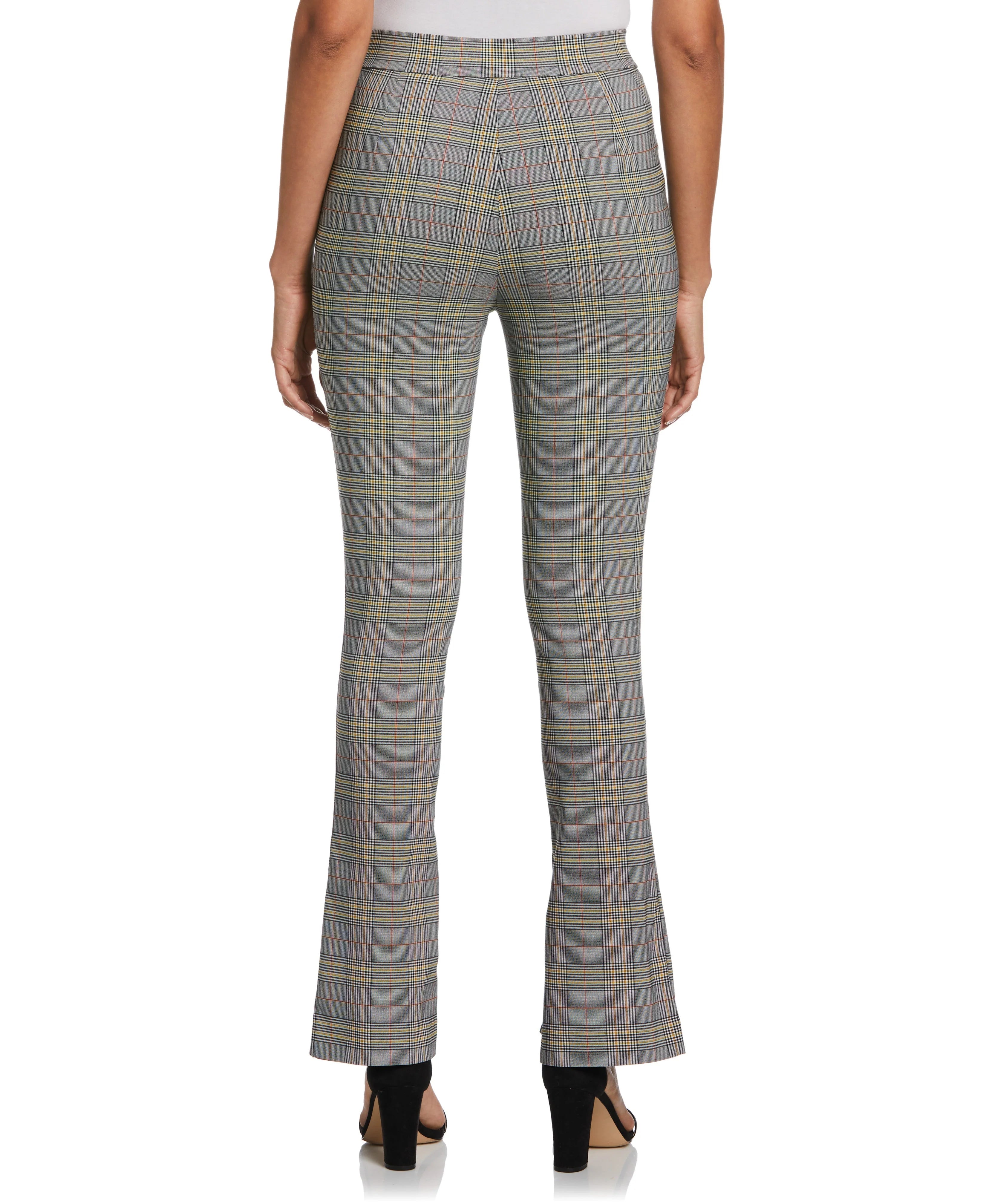 Petite Slit Front Pull On Pant