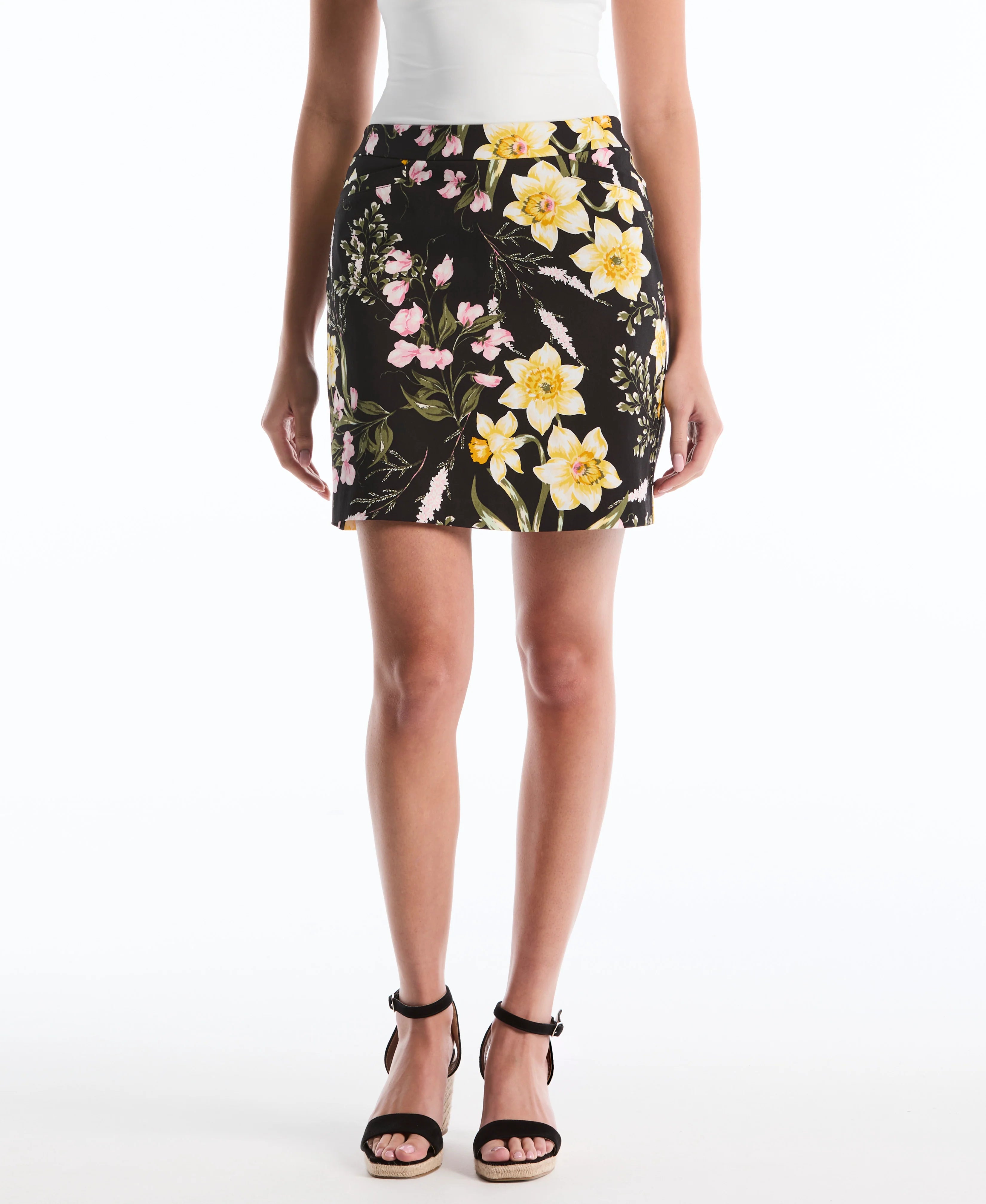 Floral Print Skort