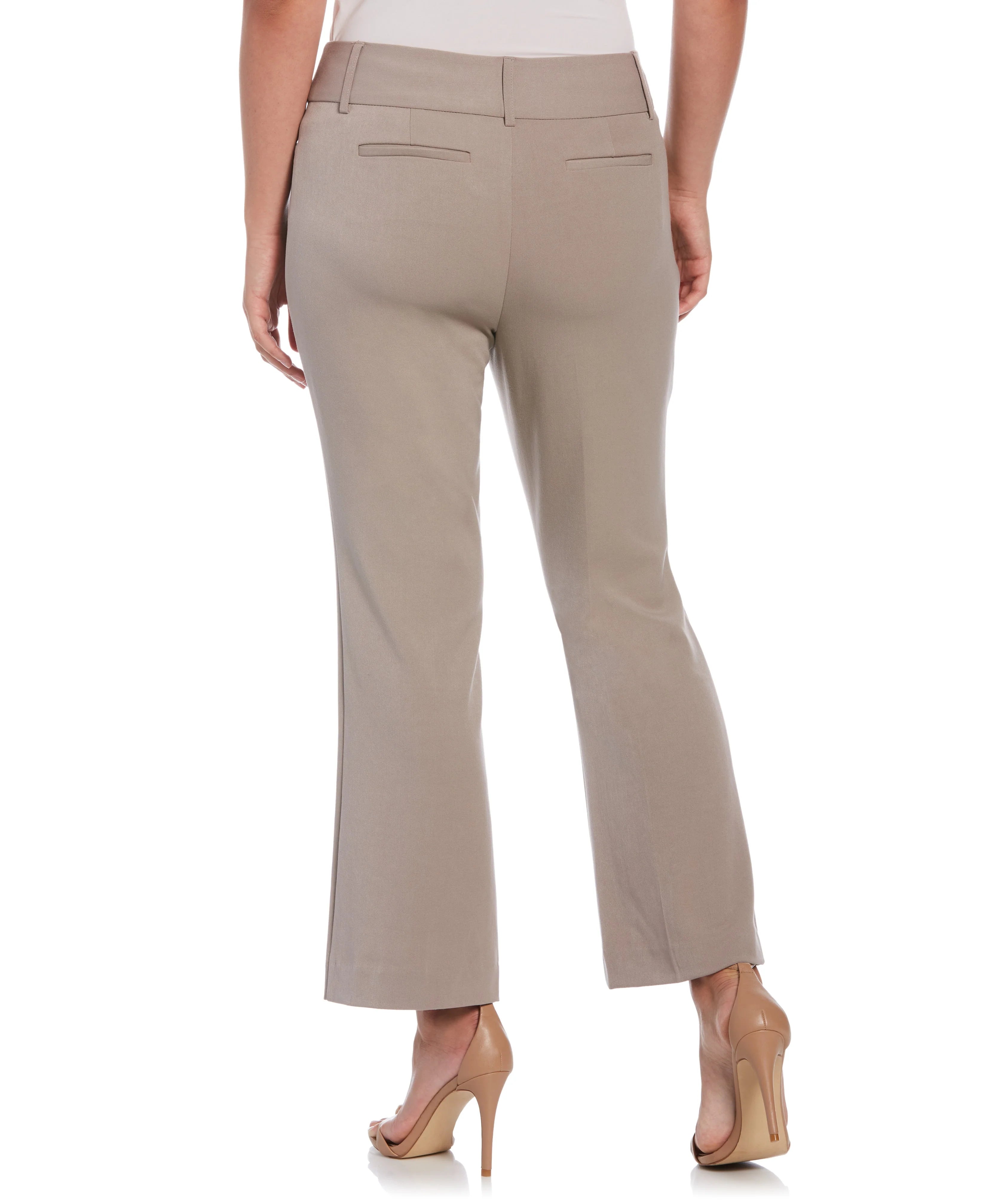 Gabardine Bootcut Pant Short Curvy Fit 29 inseam