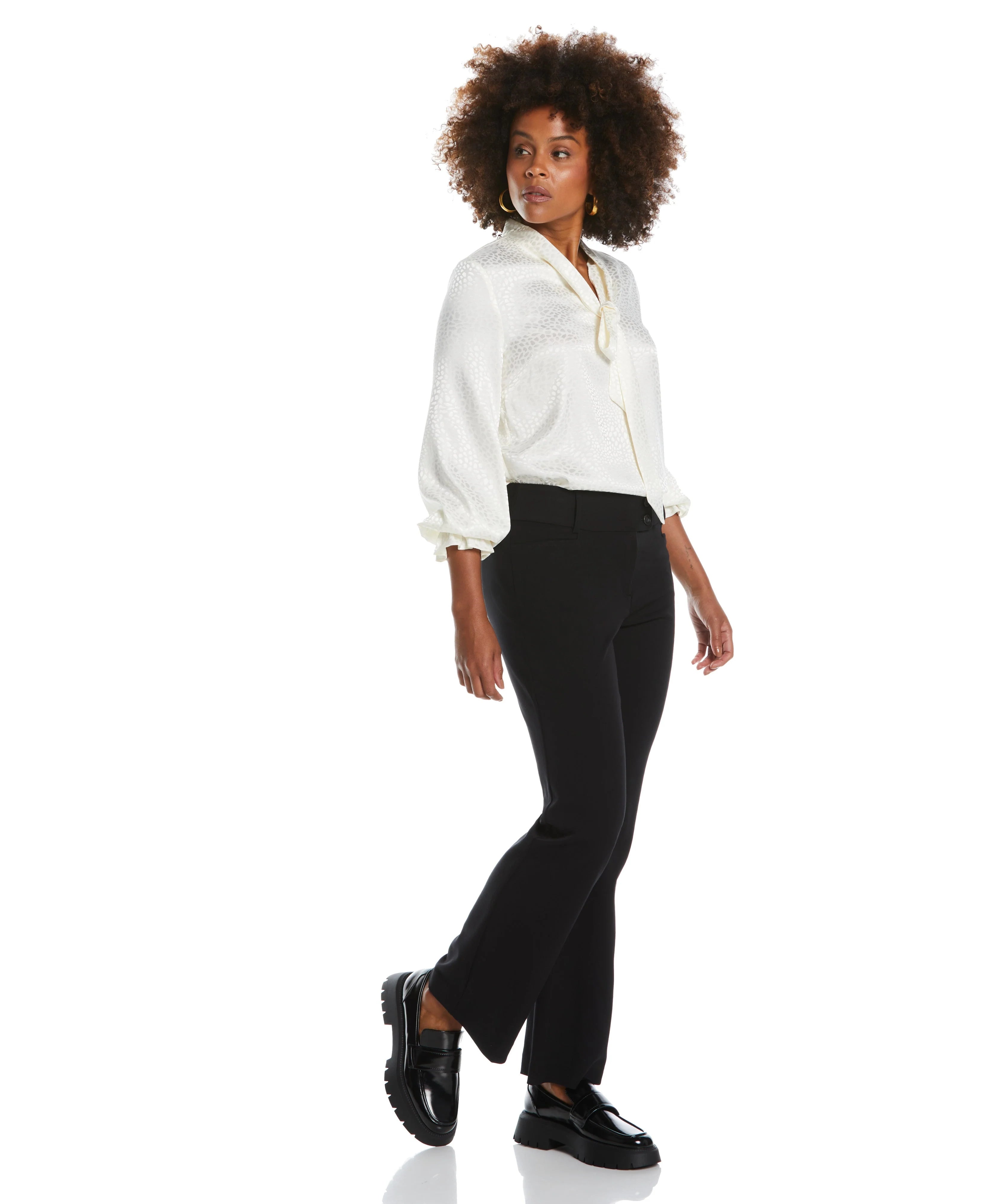 Gabardine Bootcut Pant Curvy Fit