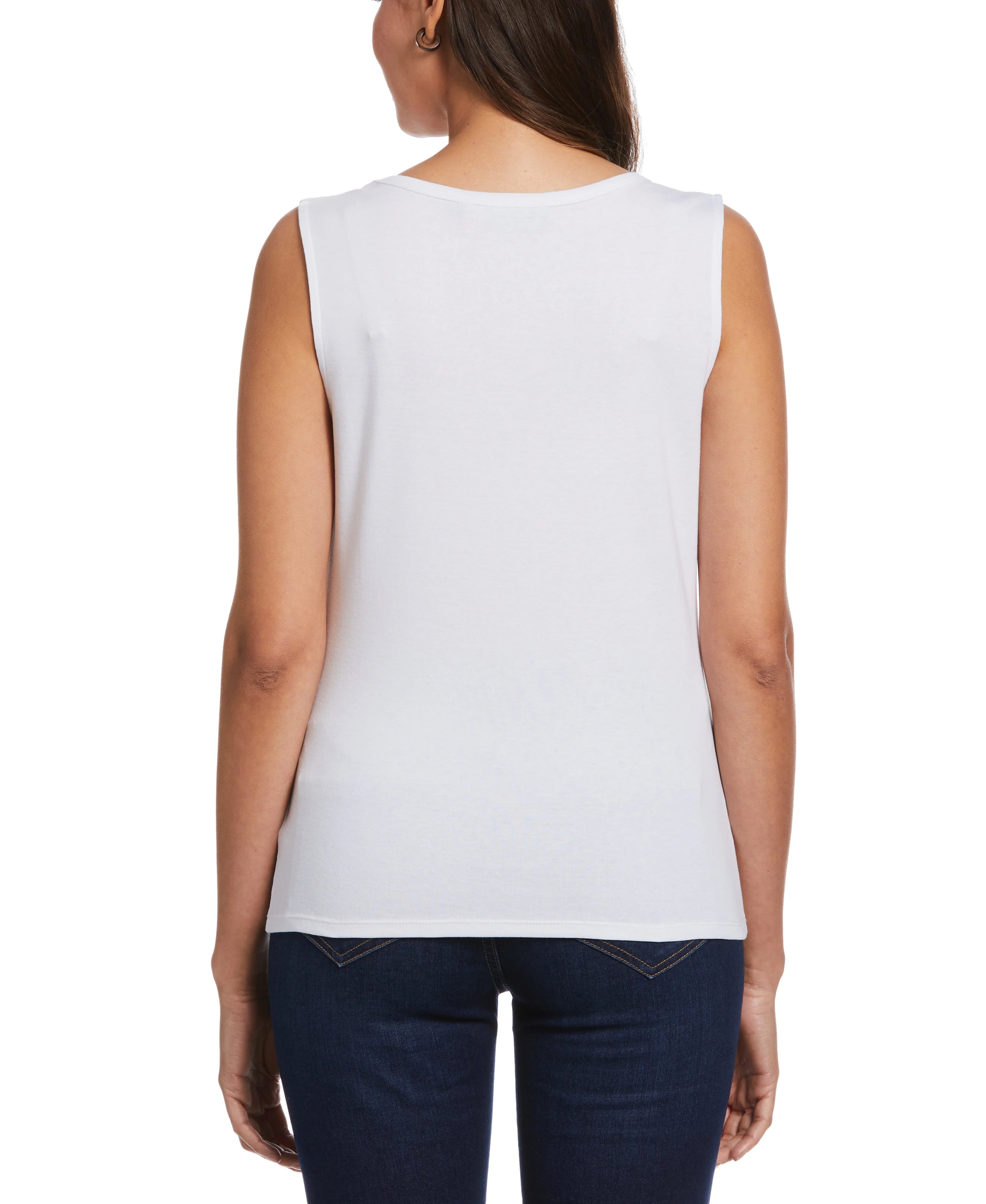 Petite Tank Top with Hardware