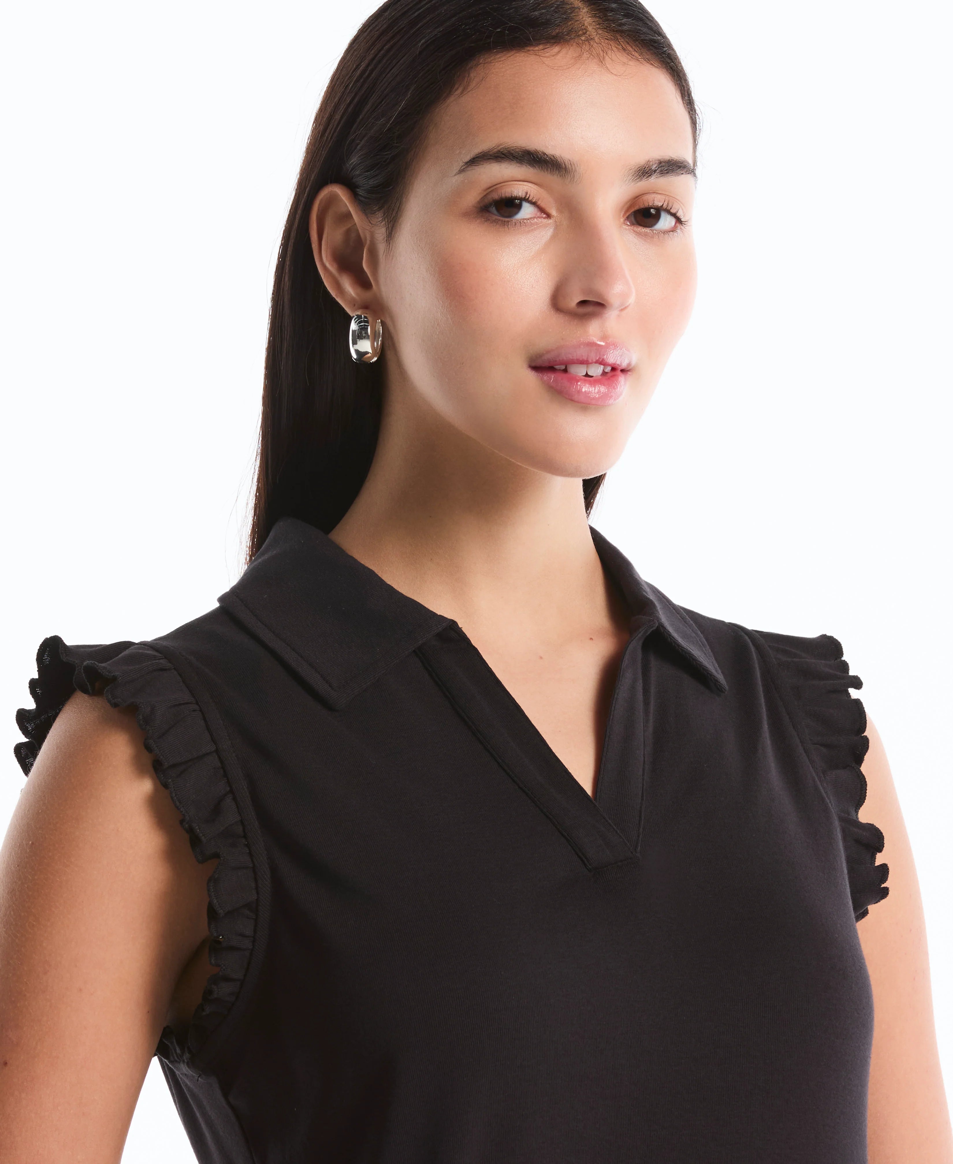 Ruffle Polo