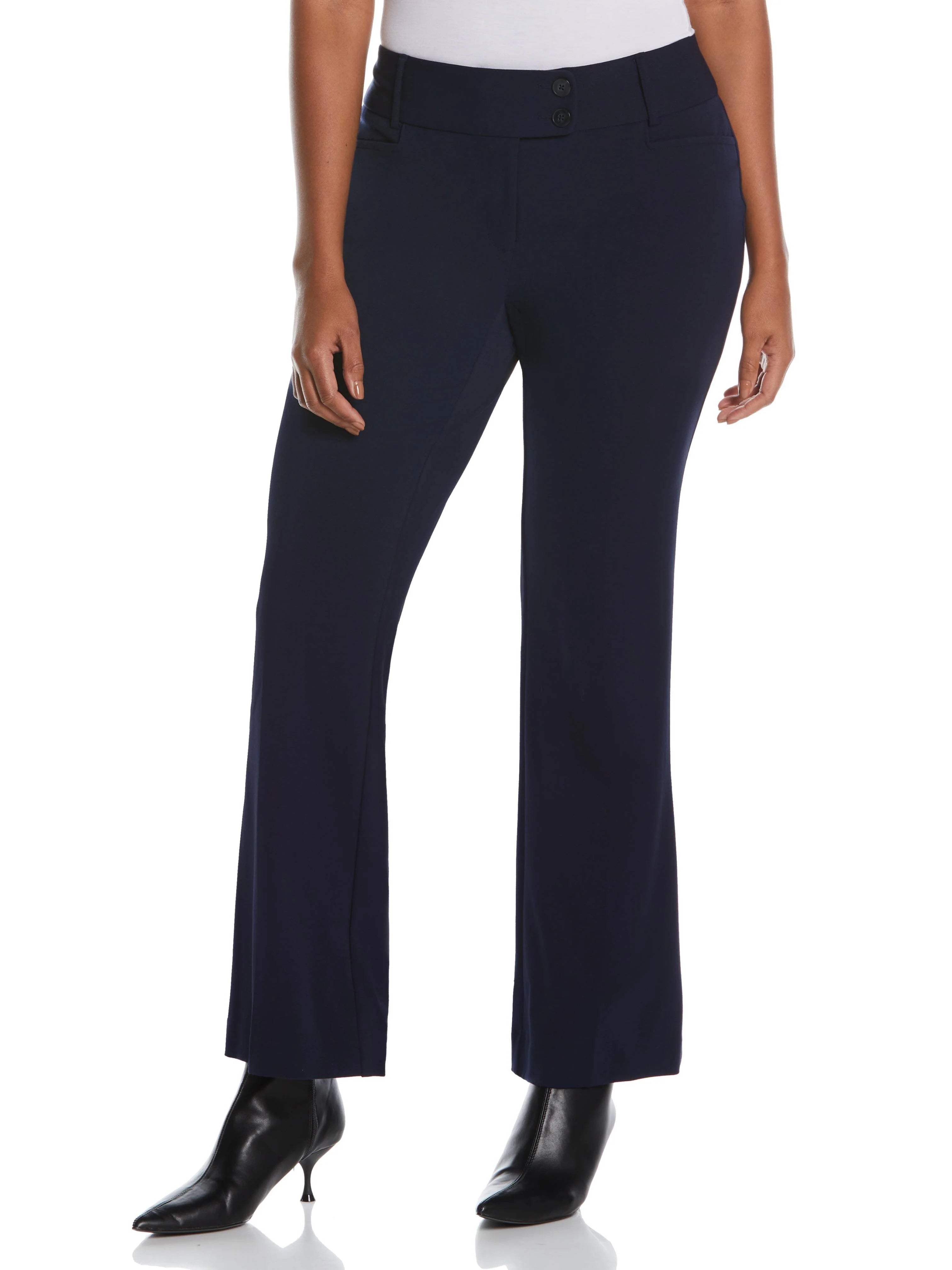 Gabardine Bootcut Pant Curvy Fit