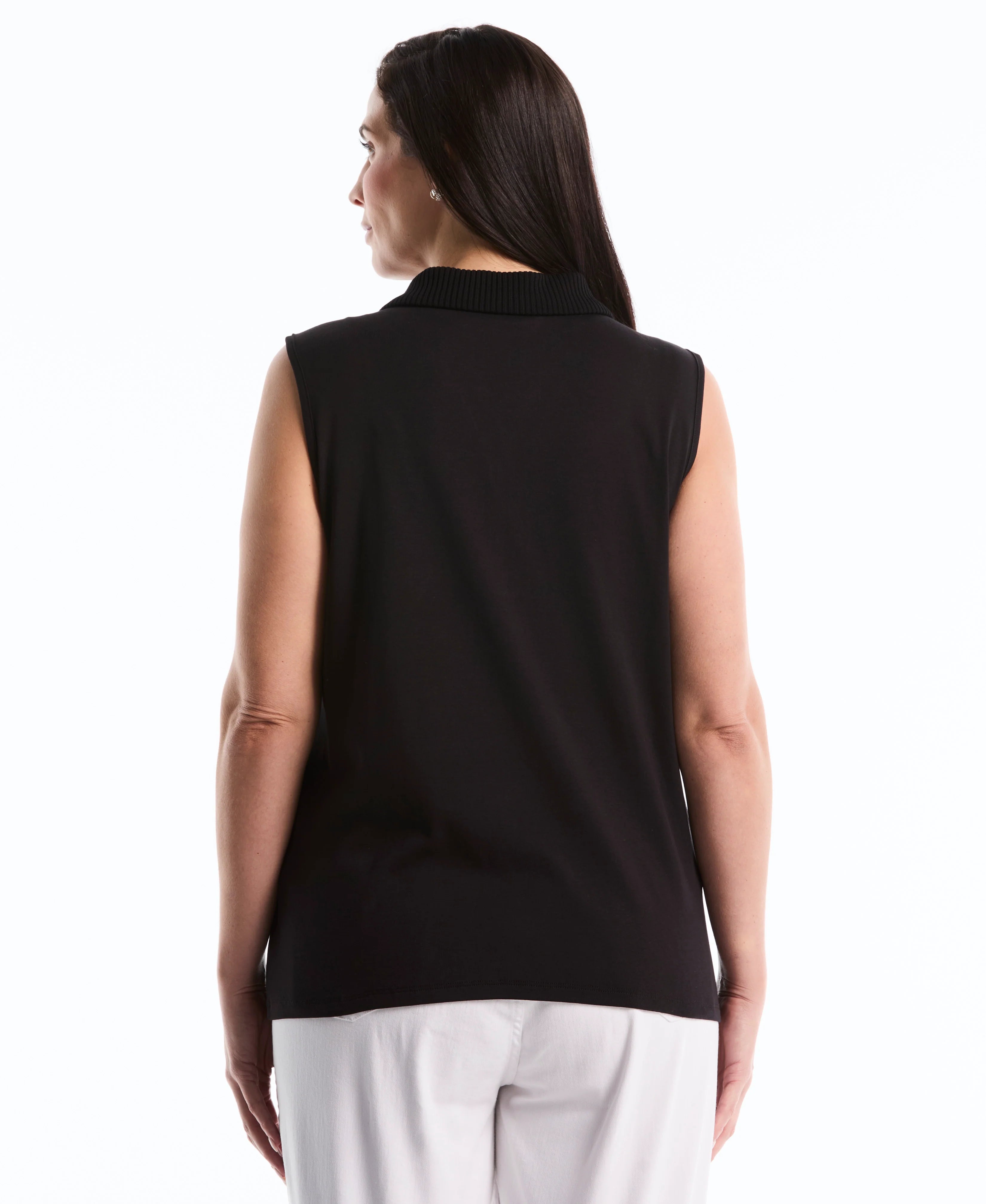 Plus Size Polo Top