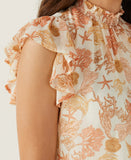 Smocked Dropped Waist Dress