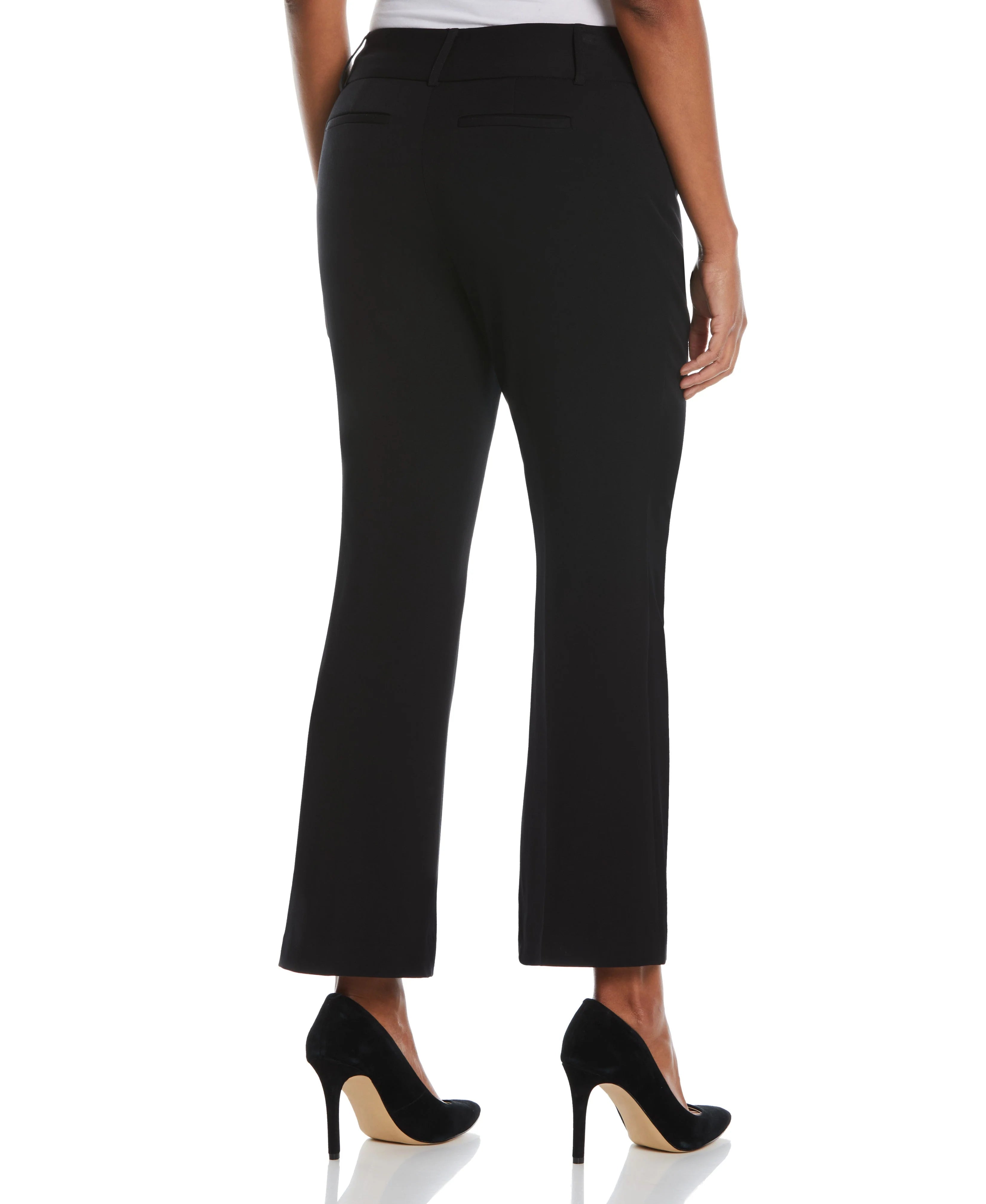 Gabardine Bootcut Pant Short Curvy Fit 29 inseam
