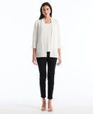 Ottoman Knit Cardigan Sweater