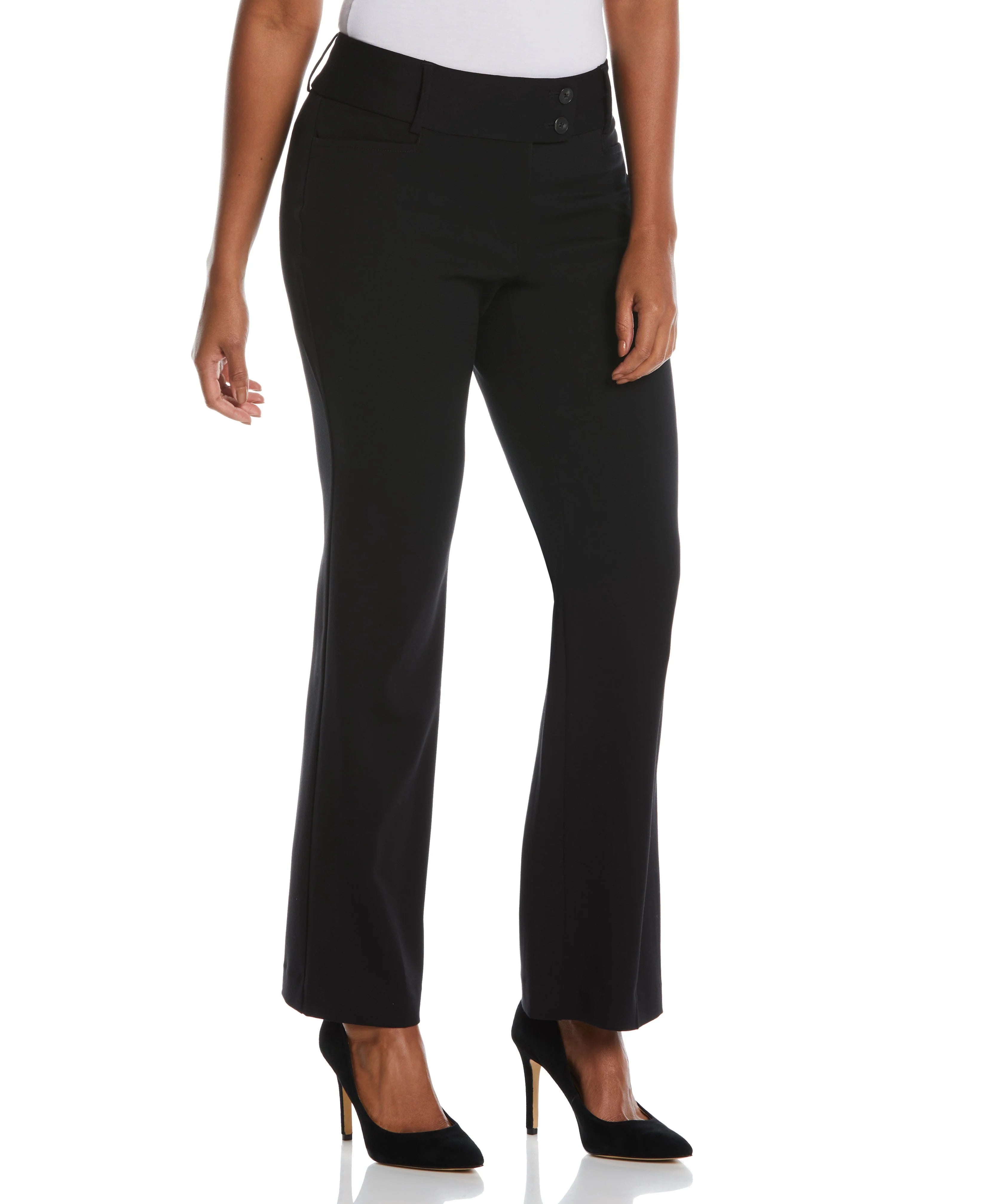 Petite Curvy Fit Boot Cut Pant Curvy Fit 29 inseam