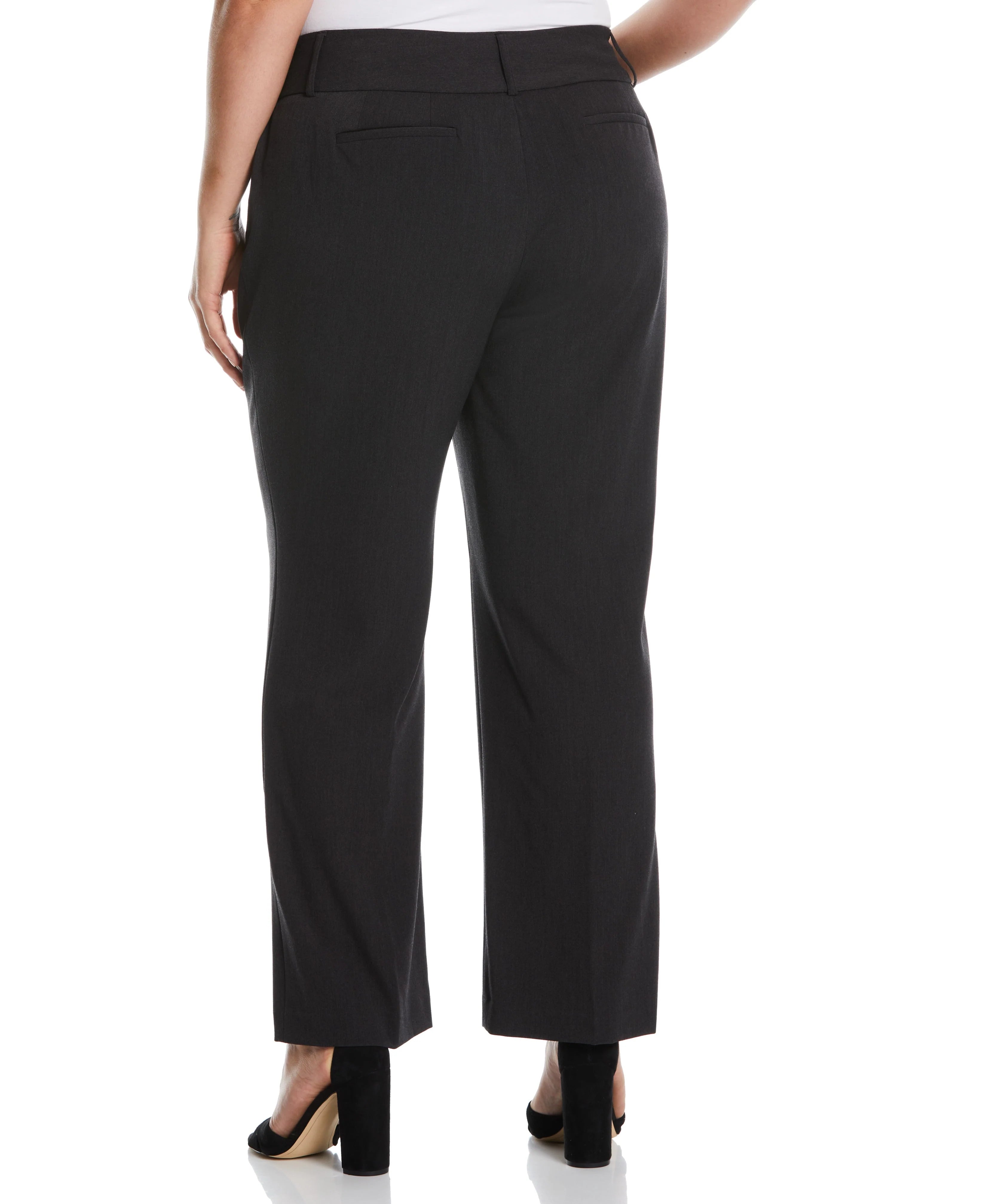 Plus Size Curvy Fit Boot Cut Pant Curvy Fit