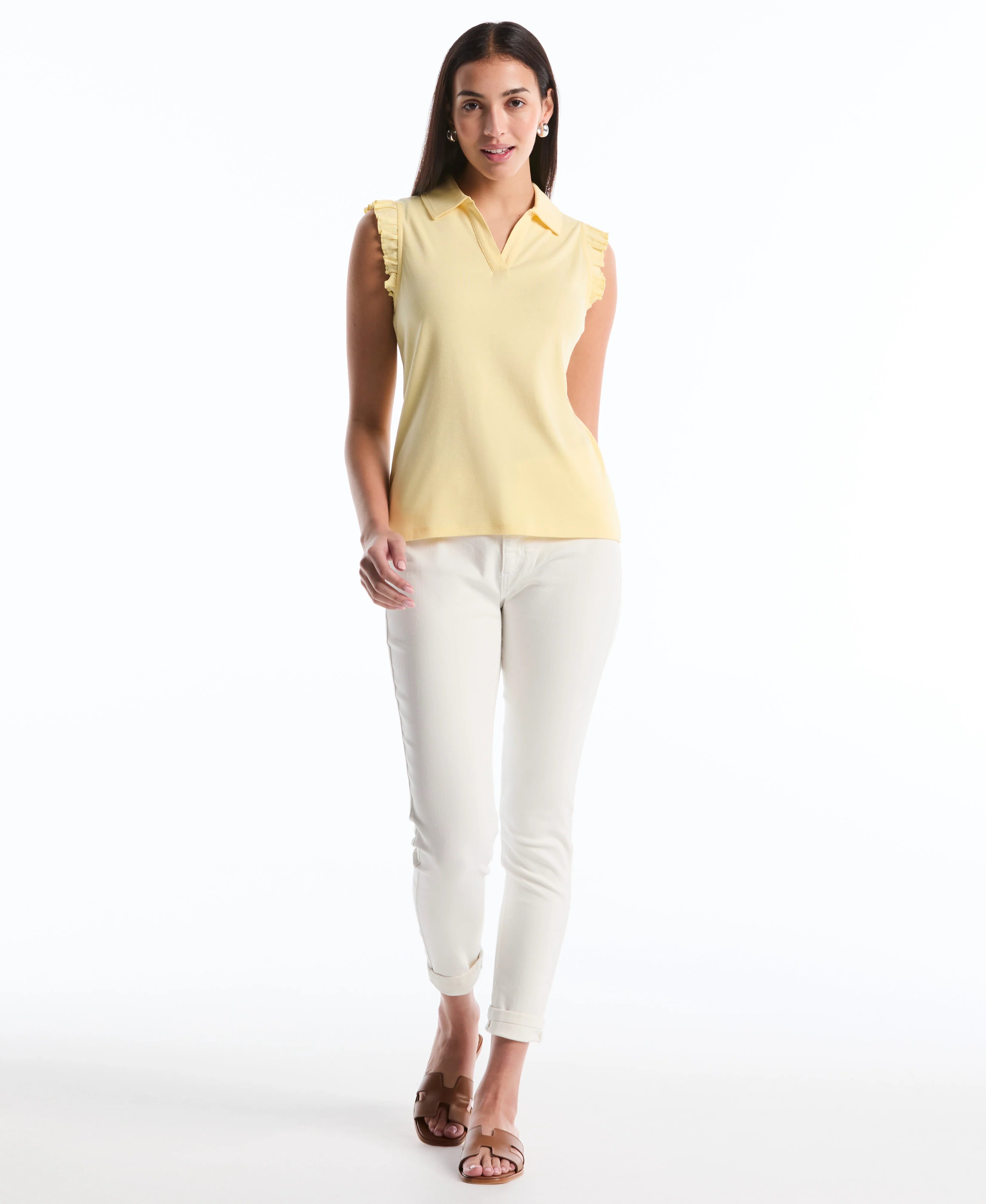 Ruffle Polo