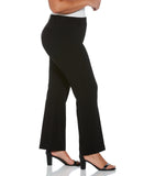 Plus Size Stretch Crepe Pant Classic Fit