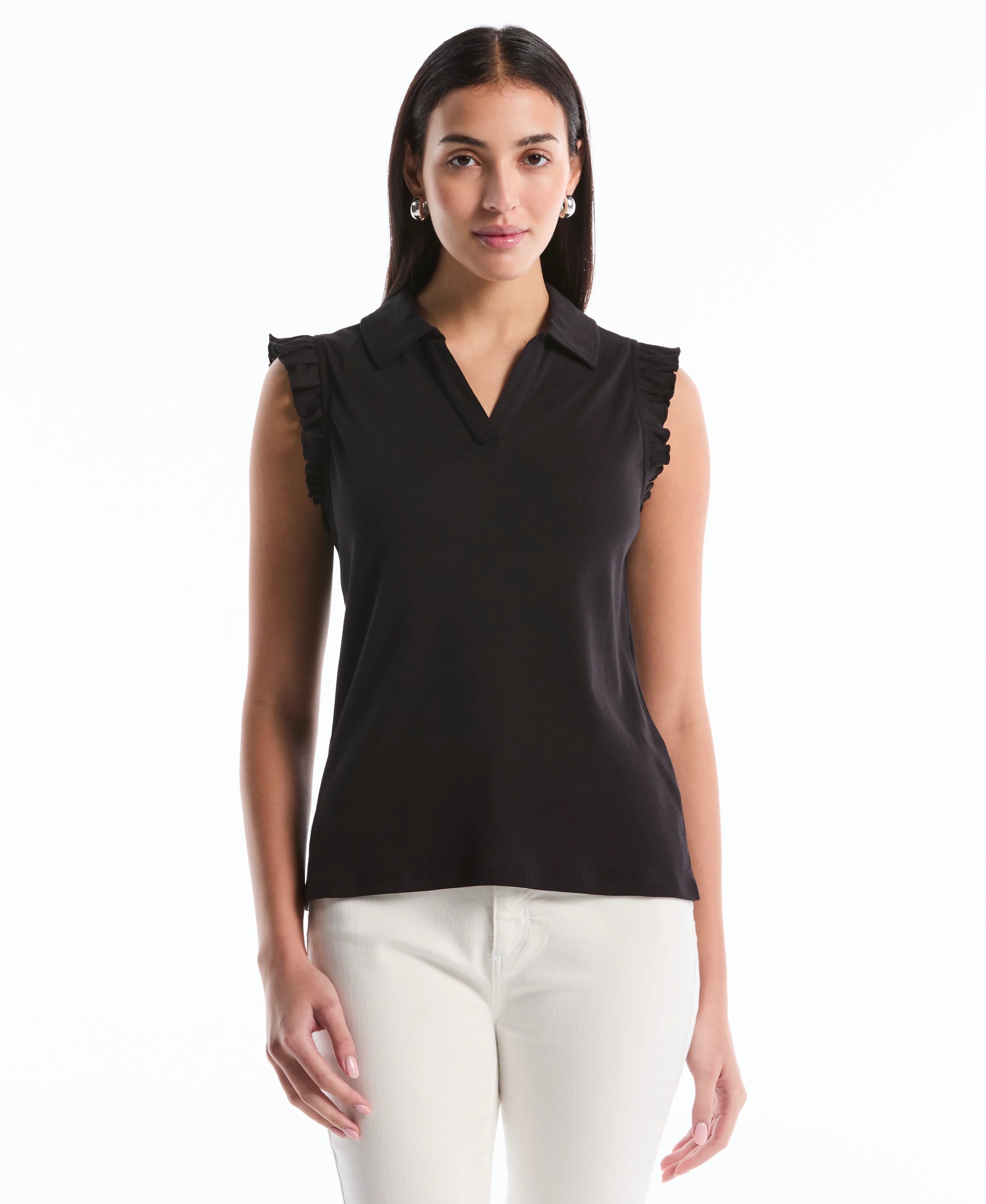 Ruffle Polo