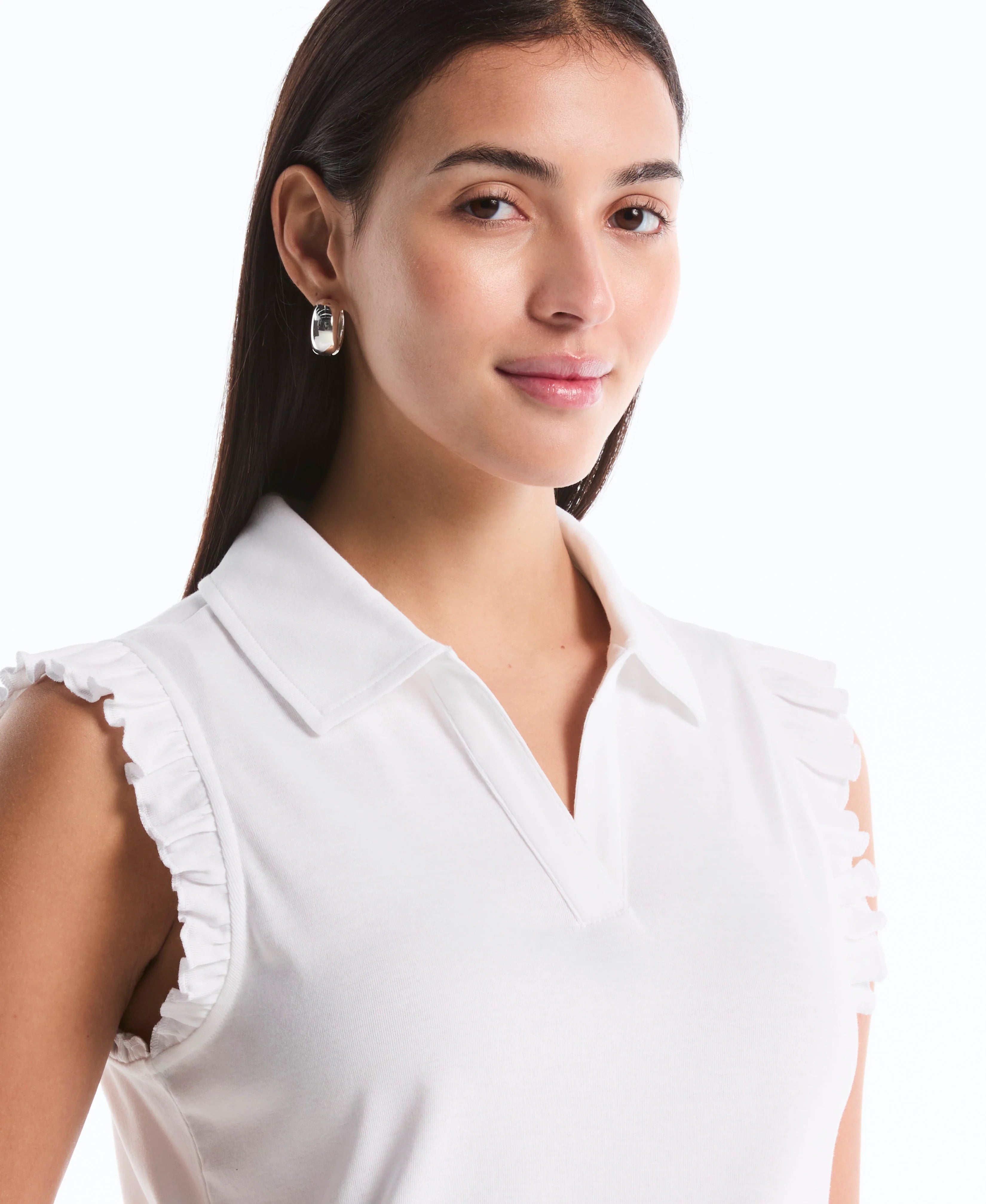 Ruffle Polo