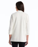 Ottoman Knit Cardigan Sweater