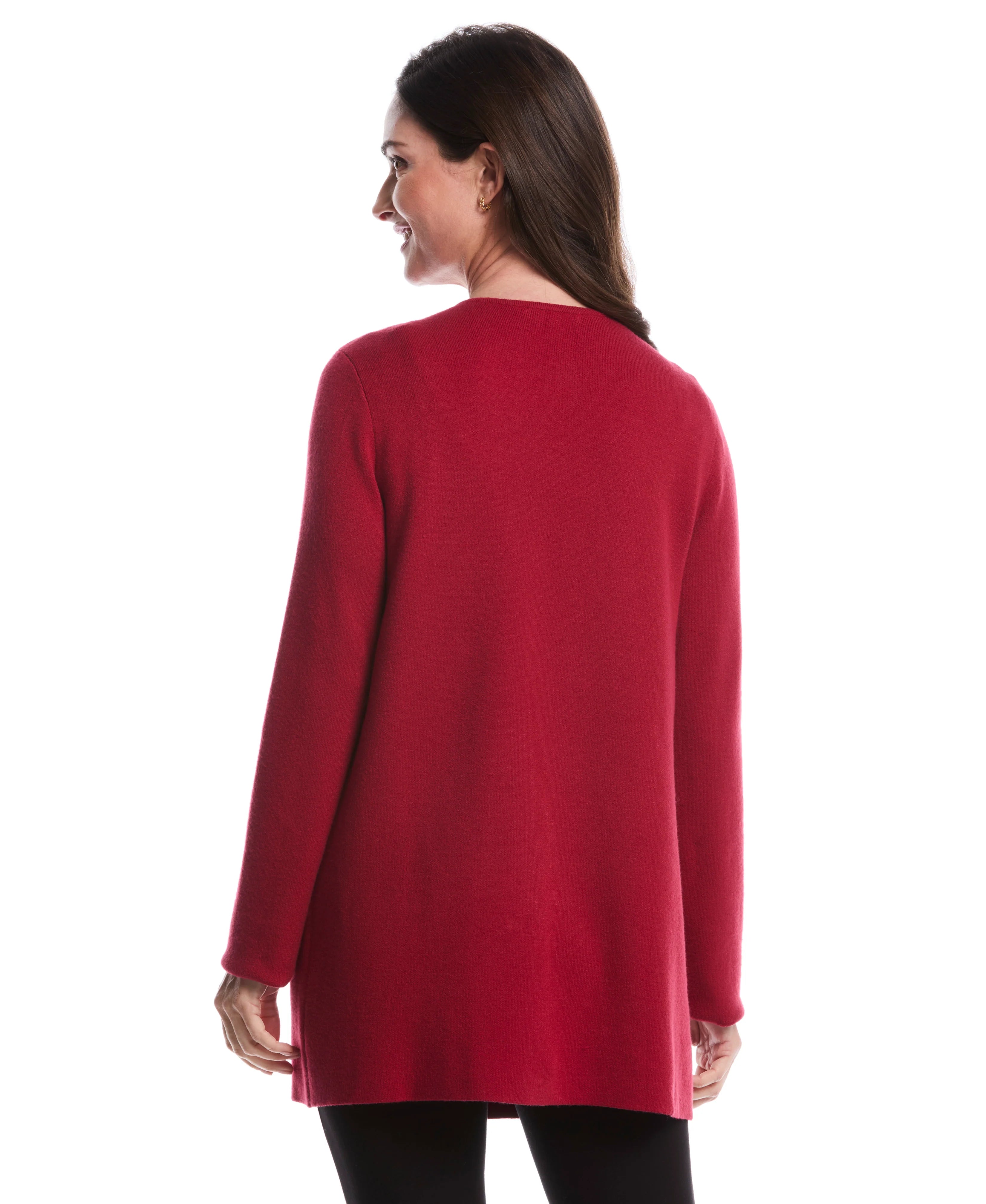 Turnlock Metal Closure Cardigan