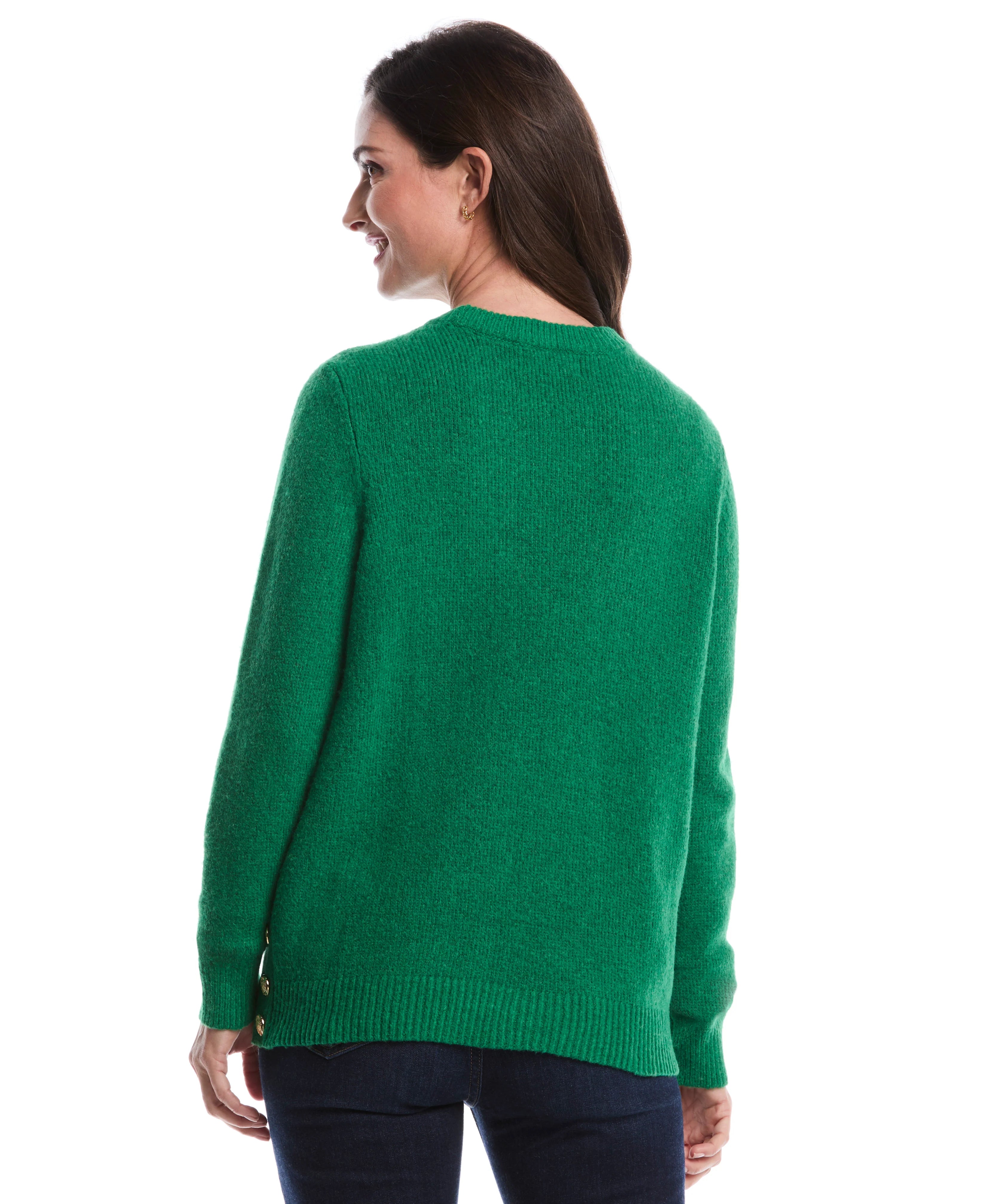Crew Neck Novelty Sweater