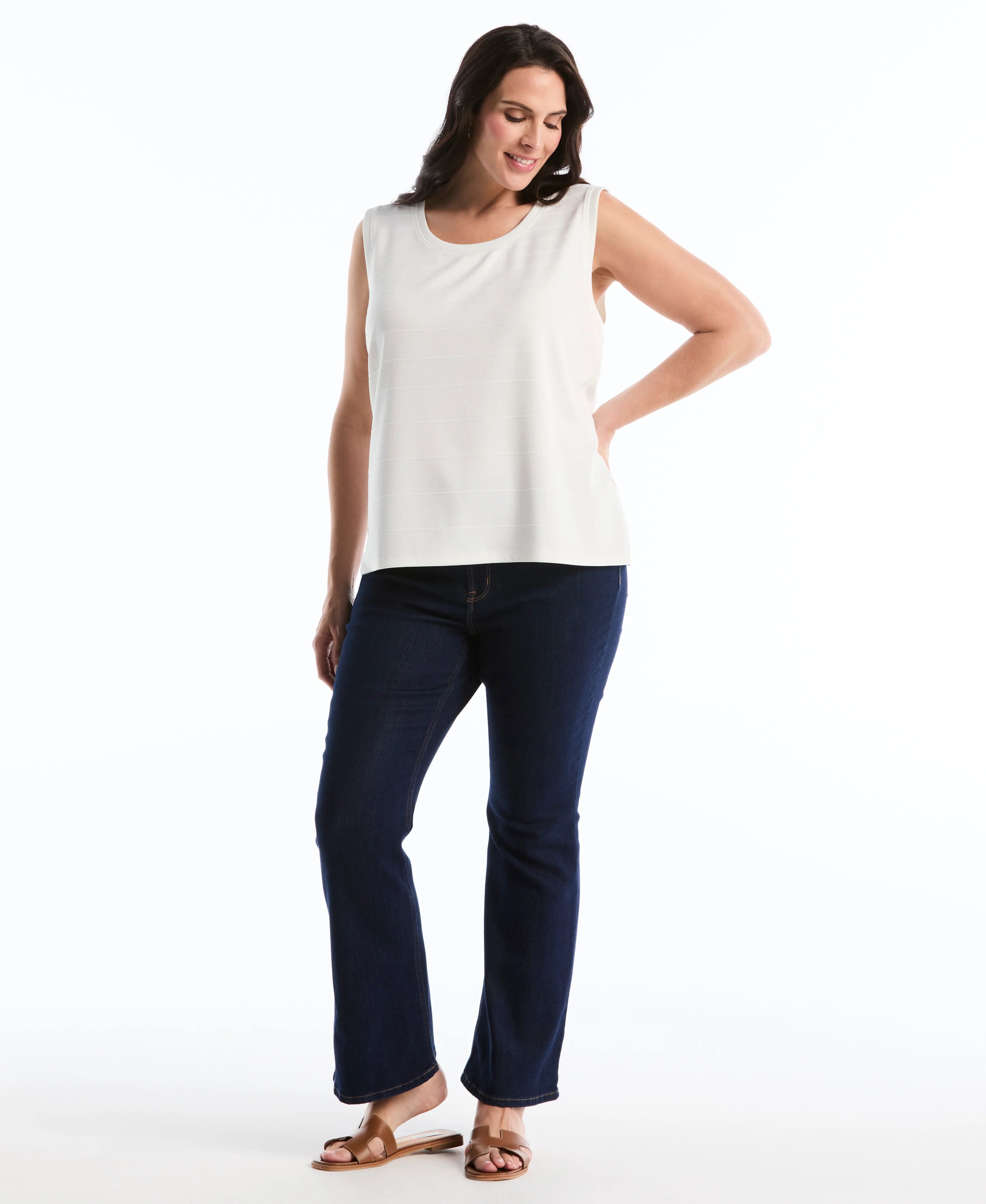 Plus Size Ottoman Knit Top
