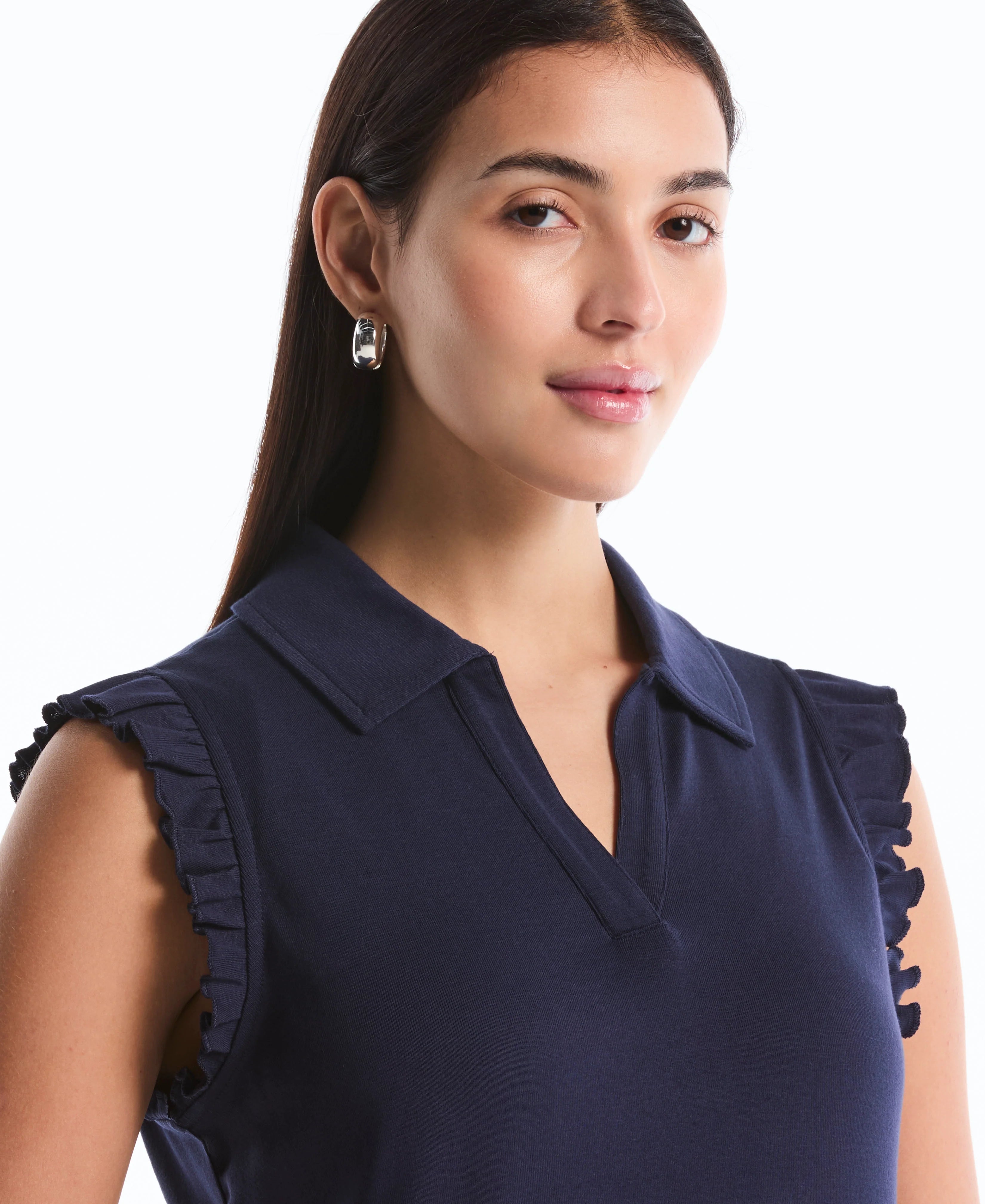 Ruffle Polo