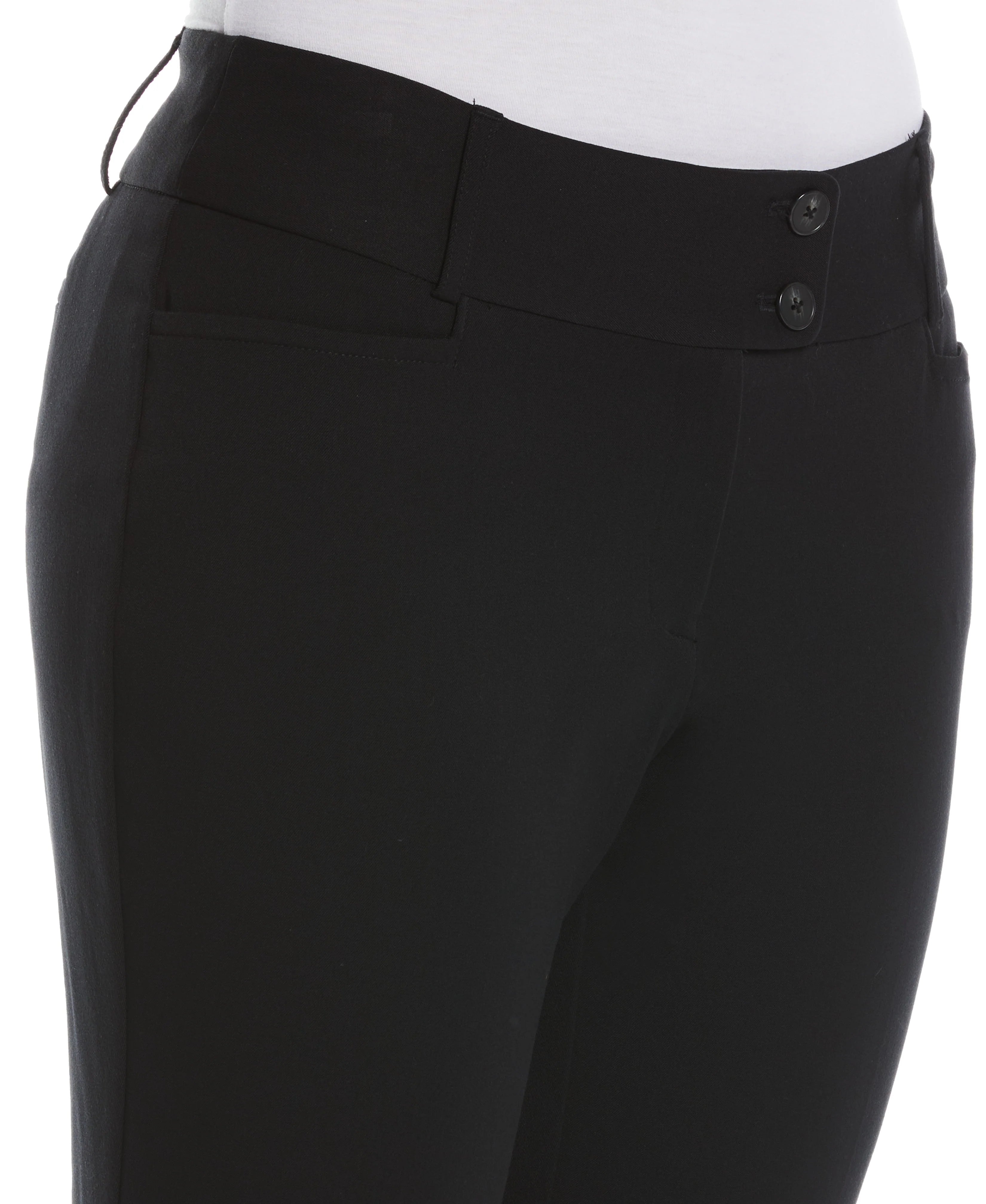 Gabardine Bootcut Pant Short Curvy Fit 29 inseam