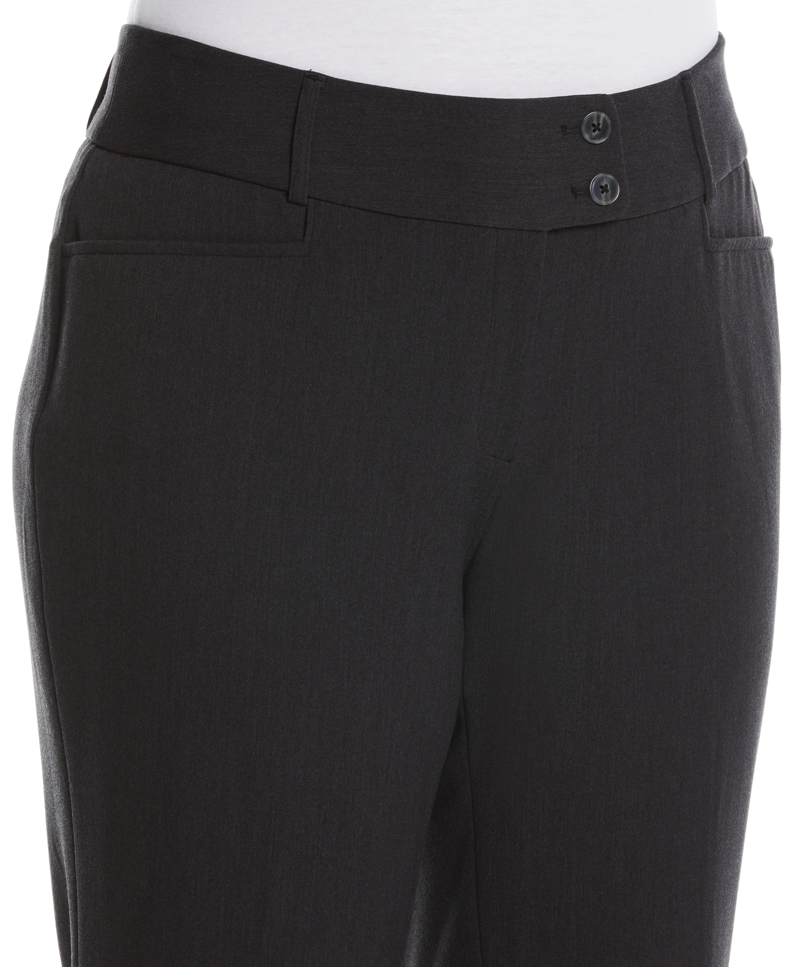 Plus Size Curvy Fit Boot Cut Pant Curvy Fit