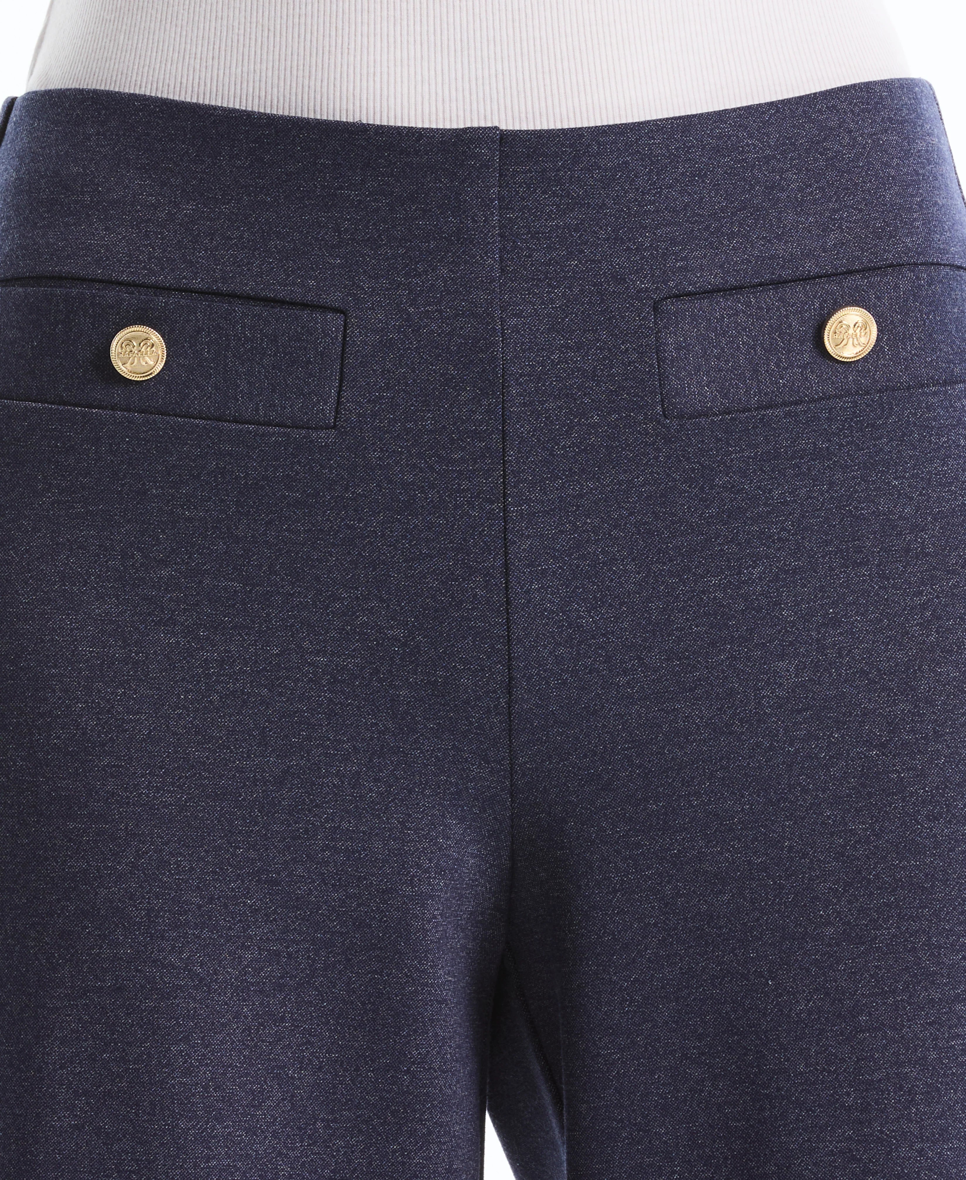 Indigo Denim Wide Leg Pant