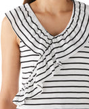 Stripe Ruffle Top