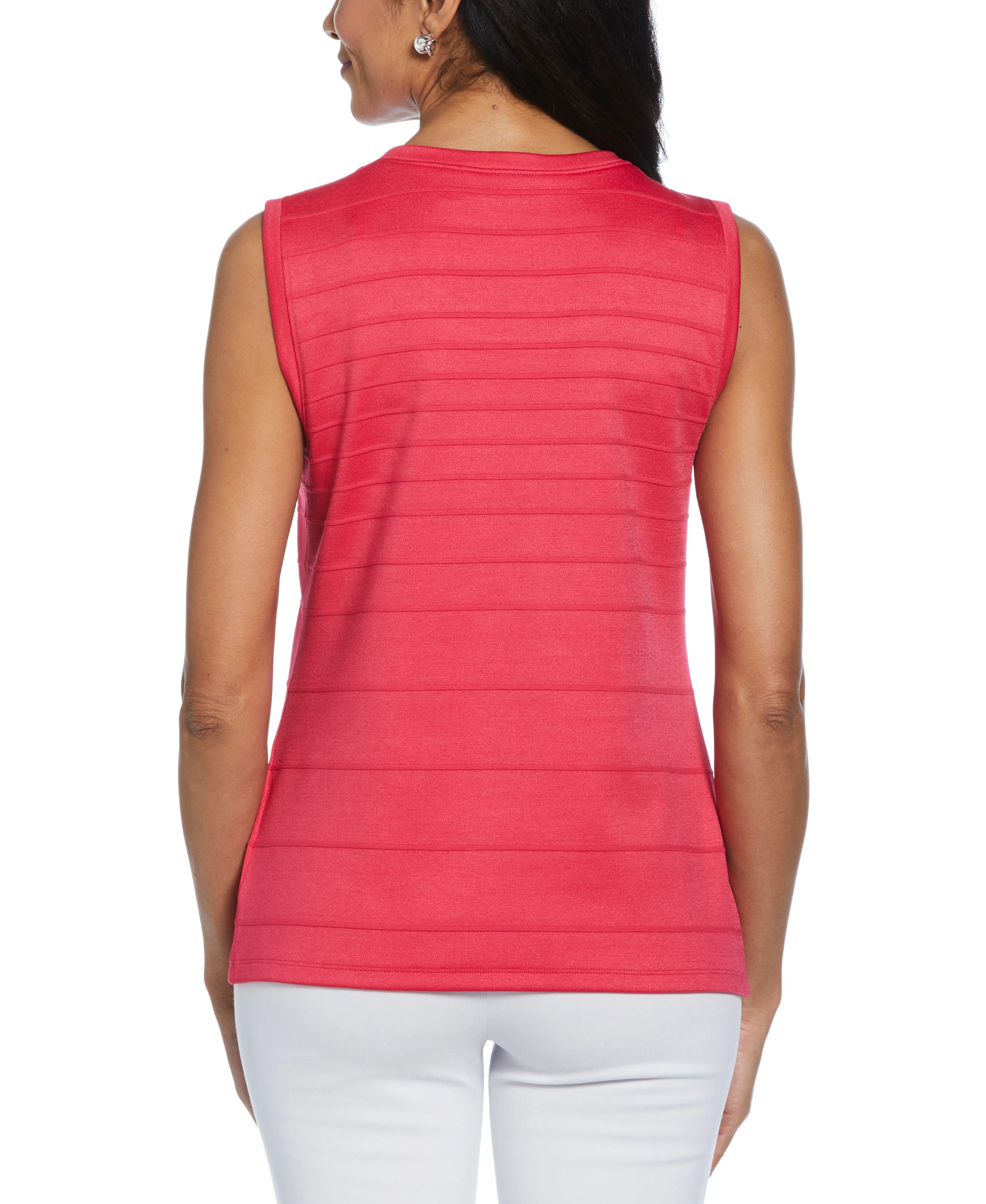 Ottoman Knit Shell Top