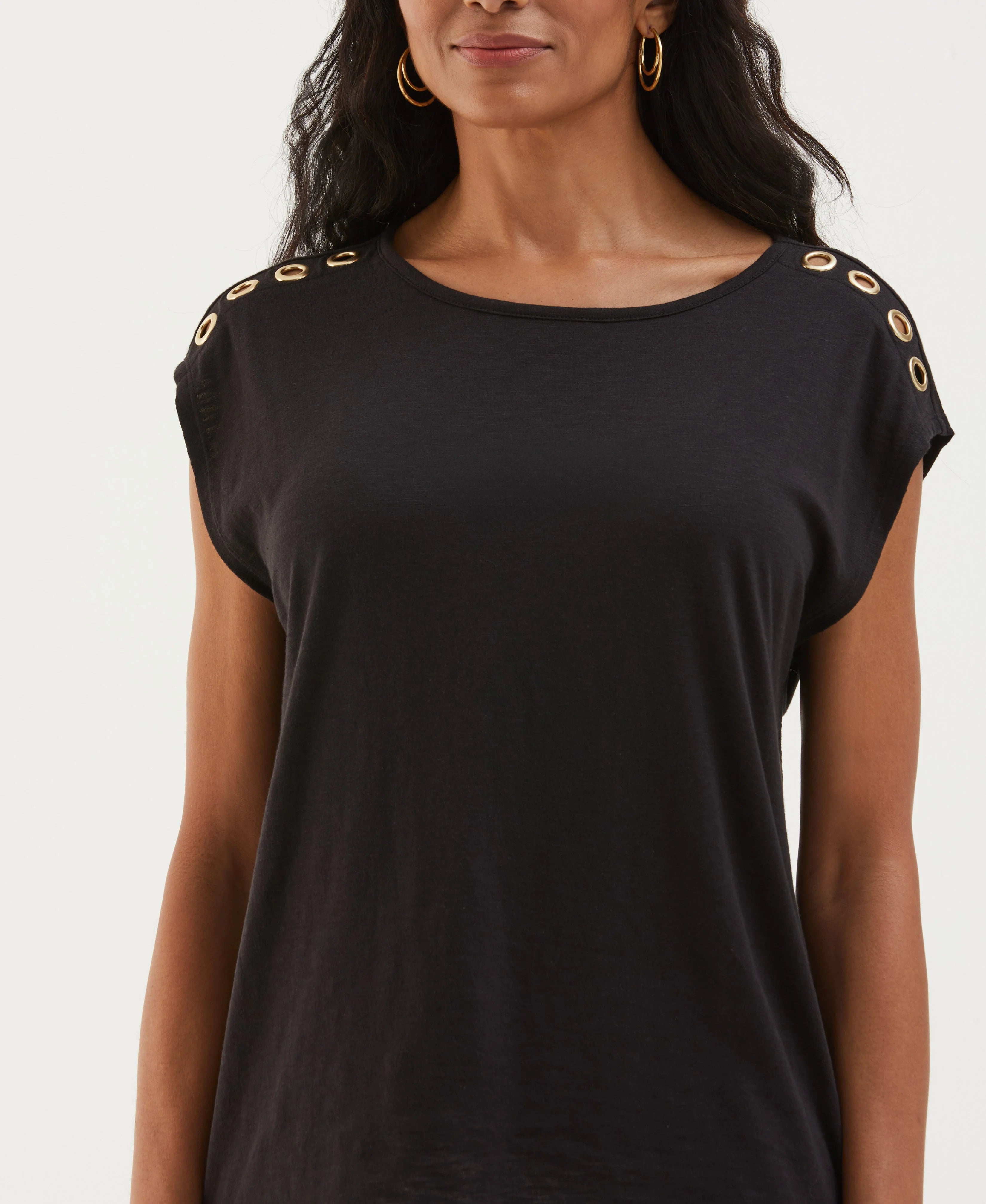 Rivet Detail Tank Top