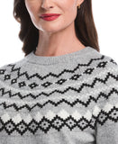 Crew Neck Fair Isle Sweater