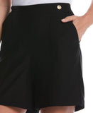 Tab Waist Pintuck Short