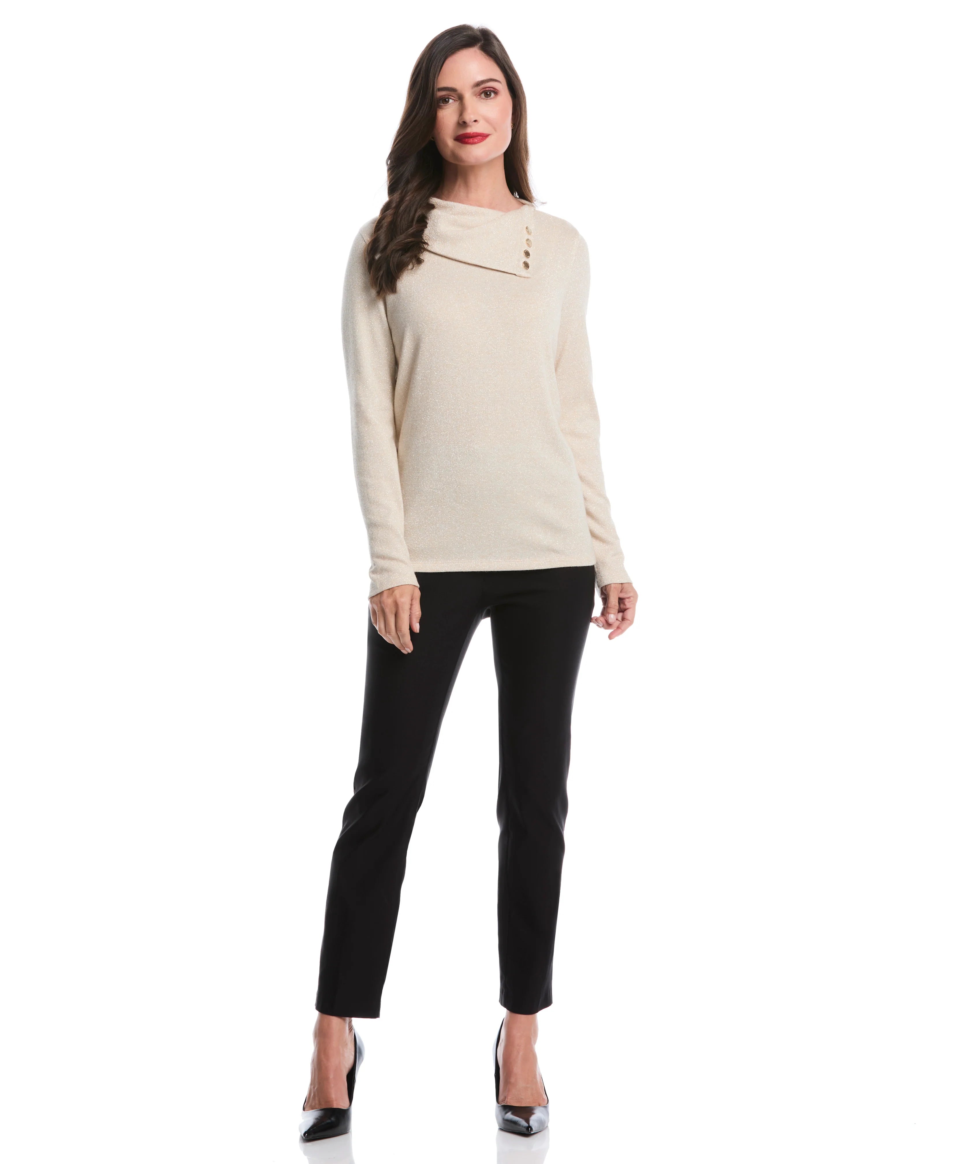 Split Collar Top