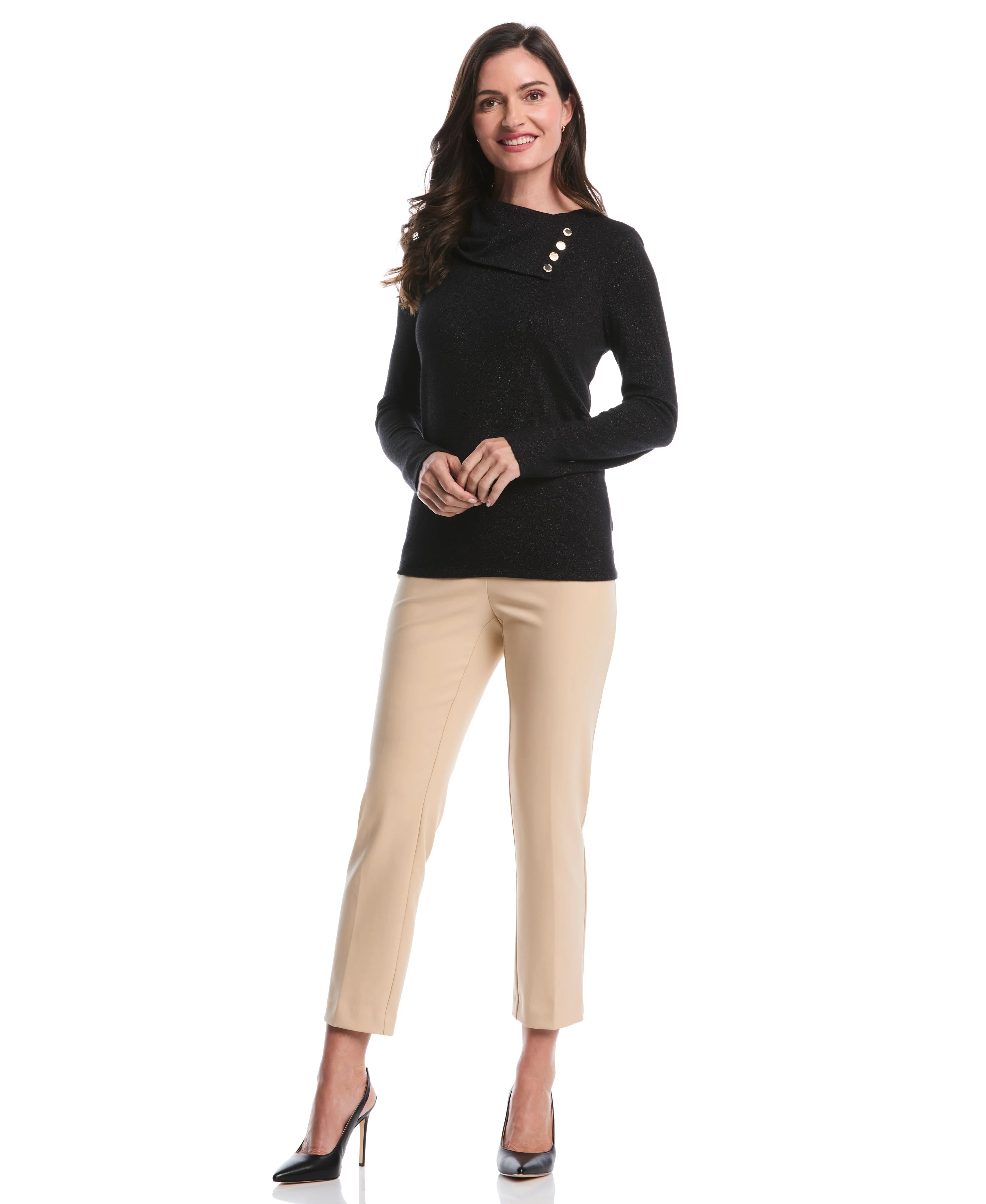Split Collar Top