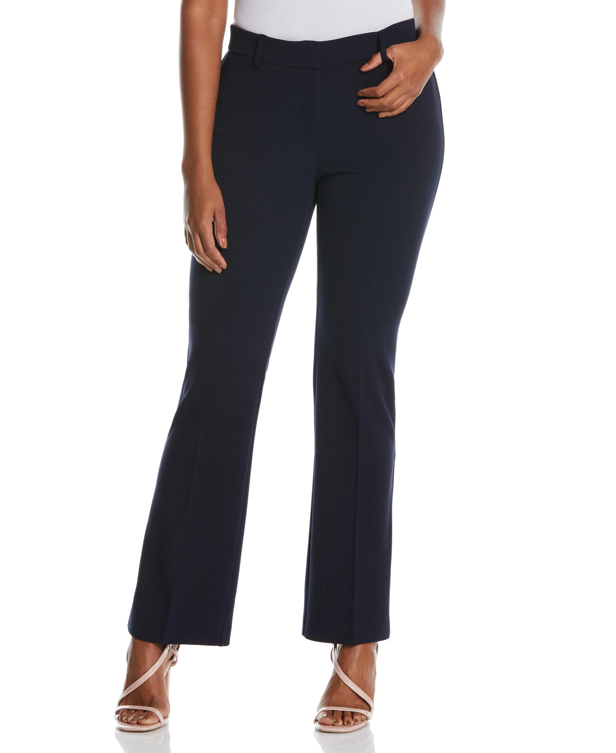 Petite Stretch Crepe Pant Classic Fit