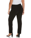 Plus Size Stretch Slim Leg Front Seam Pant Comfort Fit