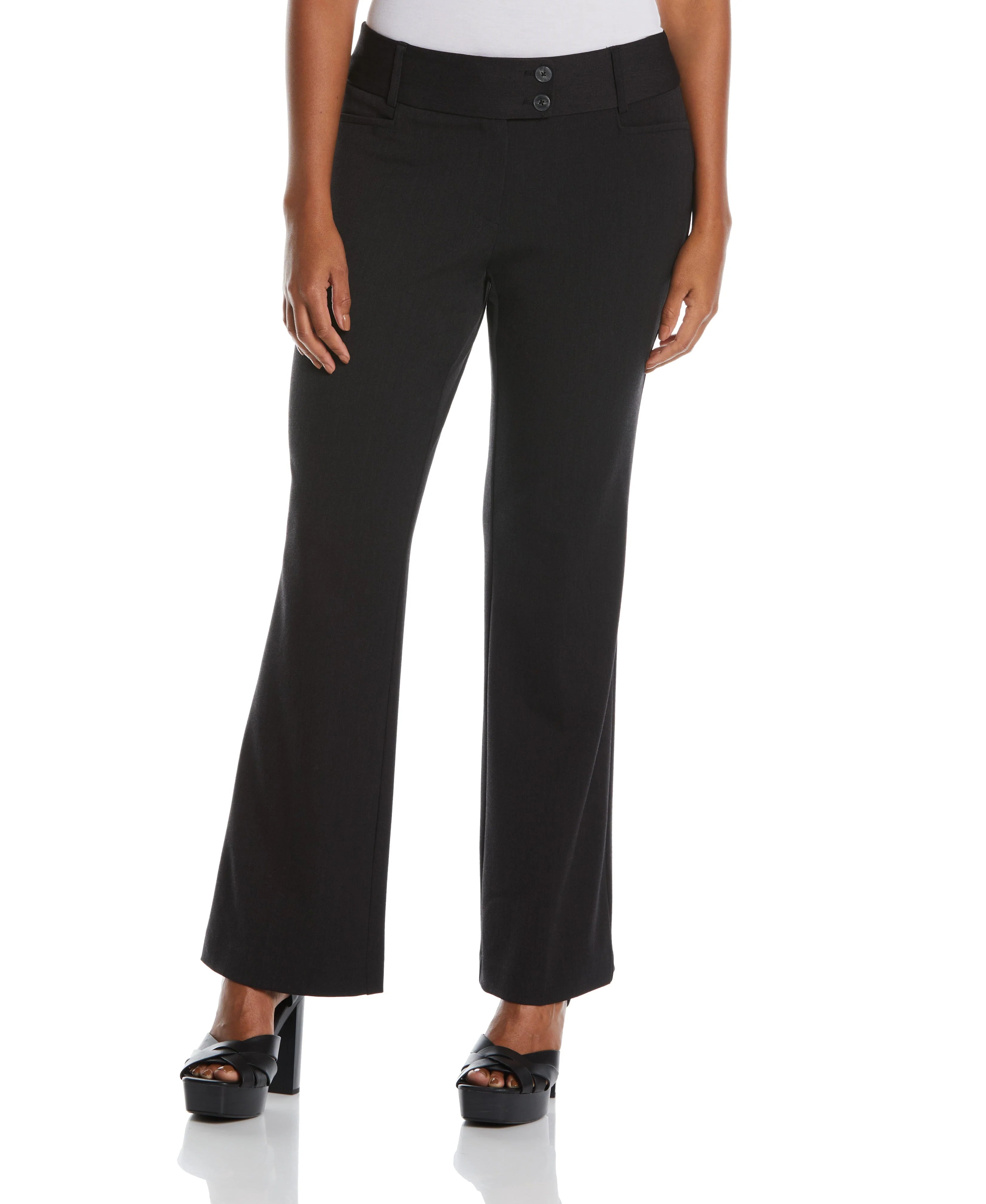 Petite Curvy Fit Boot Cut Pant Curvy Fit 29 inseam