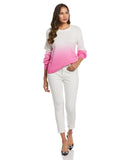 Plus Size Ombre Pullover Sweater